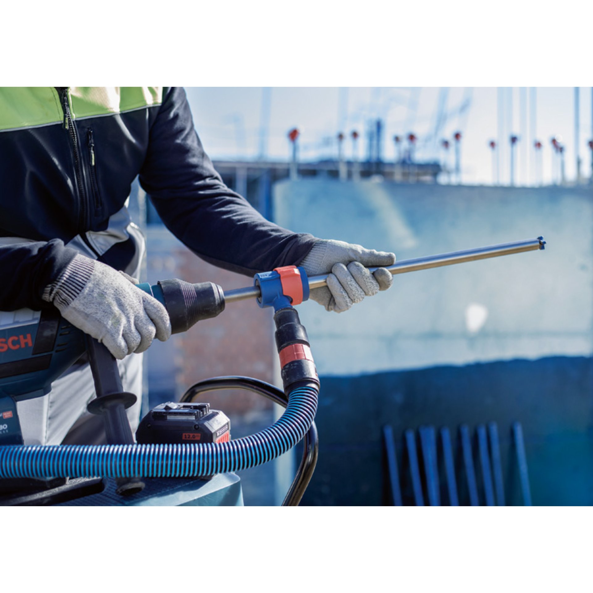EXPERT SDS Clean max-8X Hammerbohrer mit einer Steckverbindung, 20x400x650 mm