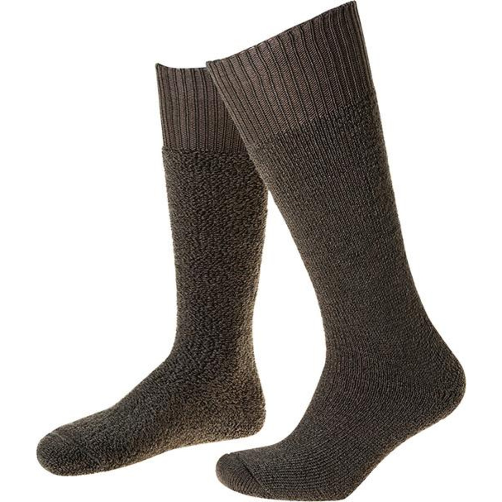 Stiefelsocke,Vollplüsch, Gr. 39-41, grün, FORTIS