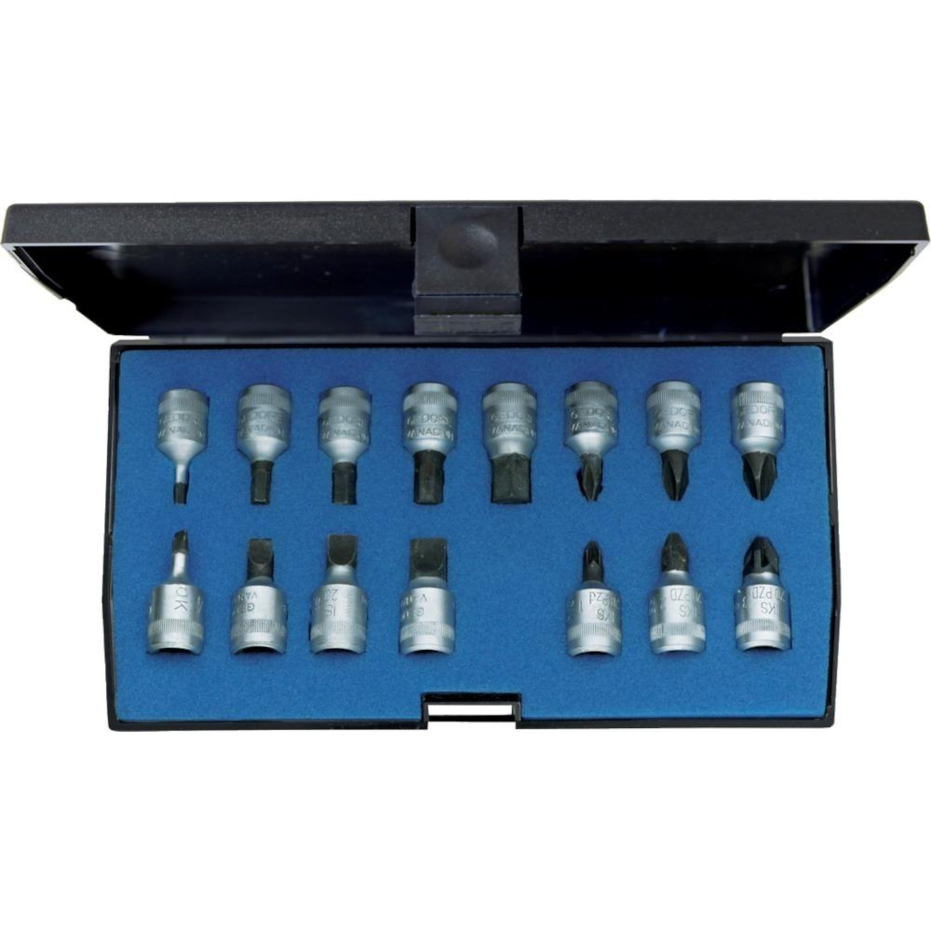 Schraubendrehereinsatz- Satz INS20PM 1/4" 15-teilig Gedore