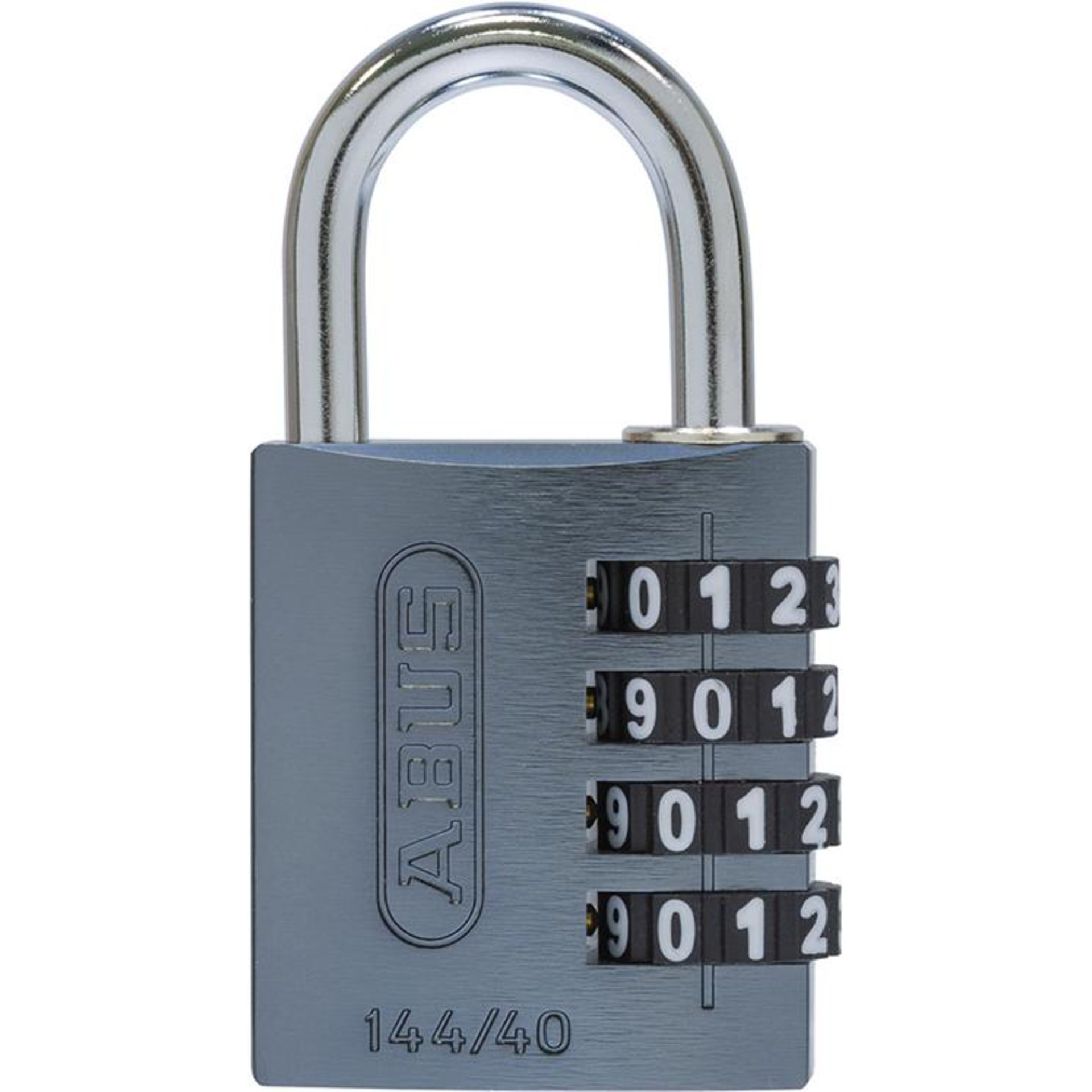 Zahlen-Hangschloss 144/40 titanium Lock-Tag