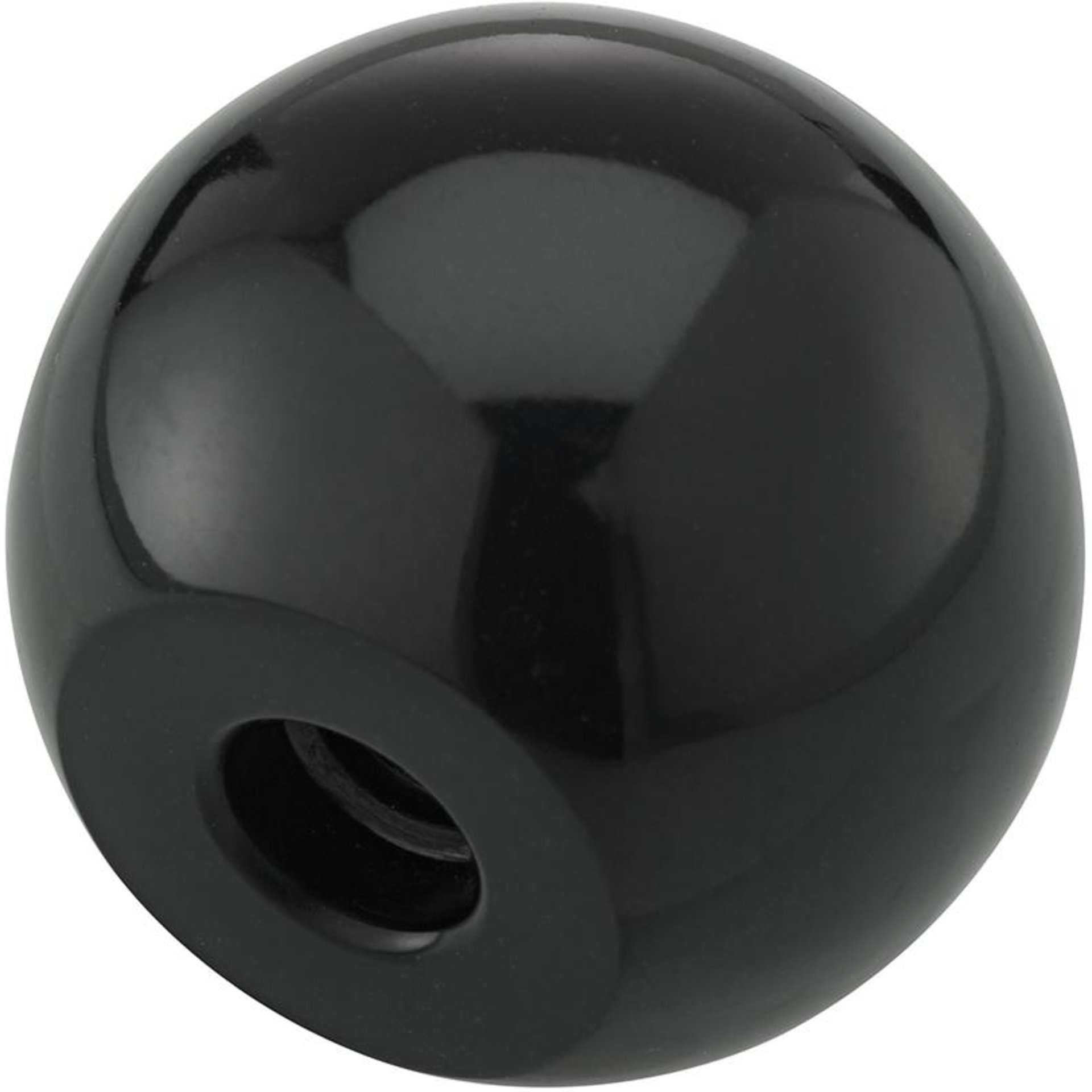 Kugelknopf DIN319 Duroplast, Form C, 20mm, M 5, Inhalt: 10 Stück FORTIS