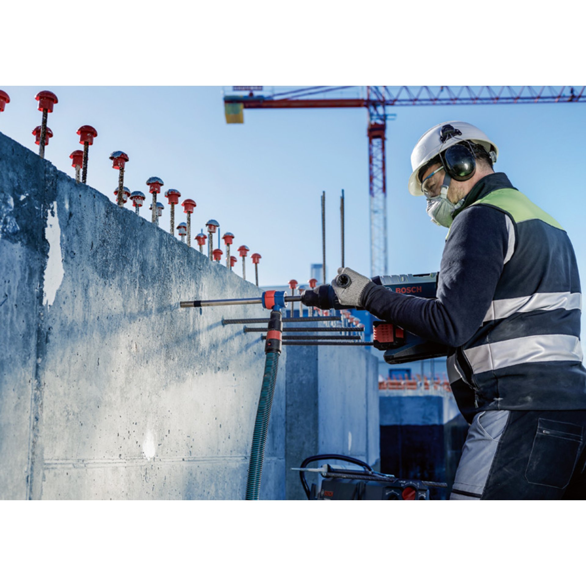 EXPERT SDS Clean max-8X Hammerbohrer mit einer Steckverbindung, 20x400x650 mm