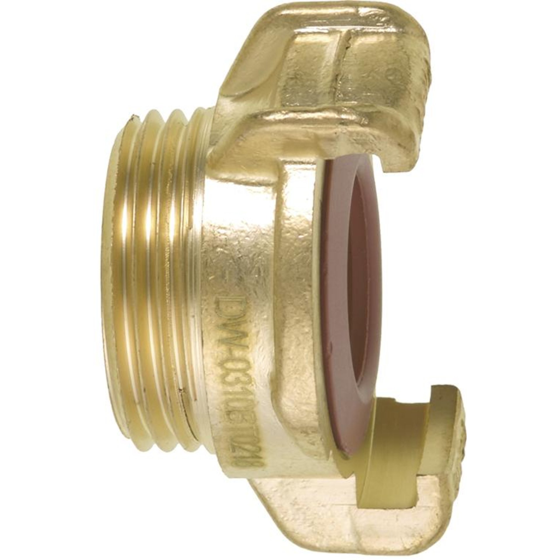 GEKA plus-Gewindestück K, MS, AG G1.1/4", DVGW, KTW BWGL
