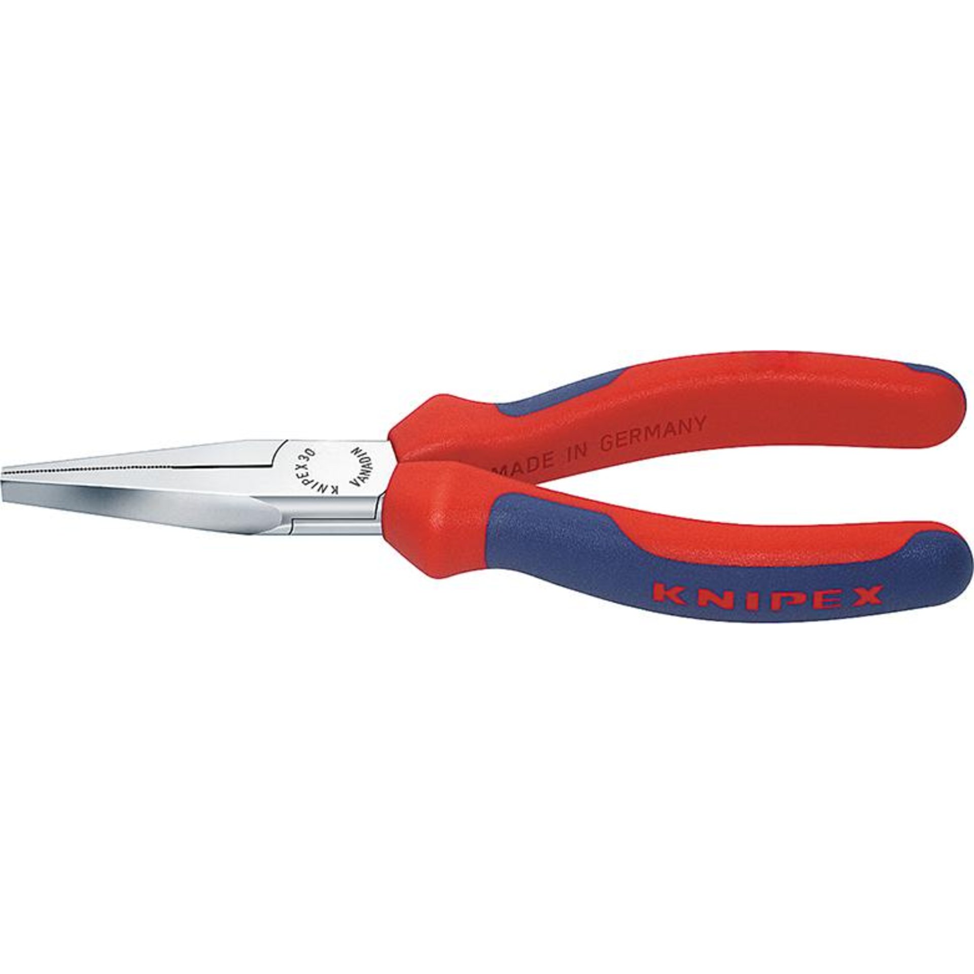 Langbeckzange Form1 flachForm1 mit Griffen mit PVC-Überzug 140mm KNIPEX