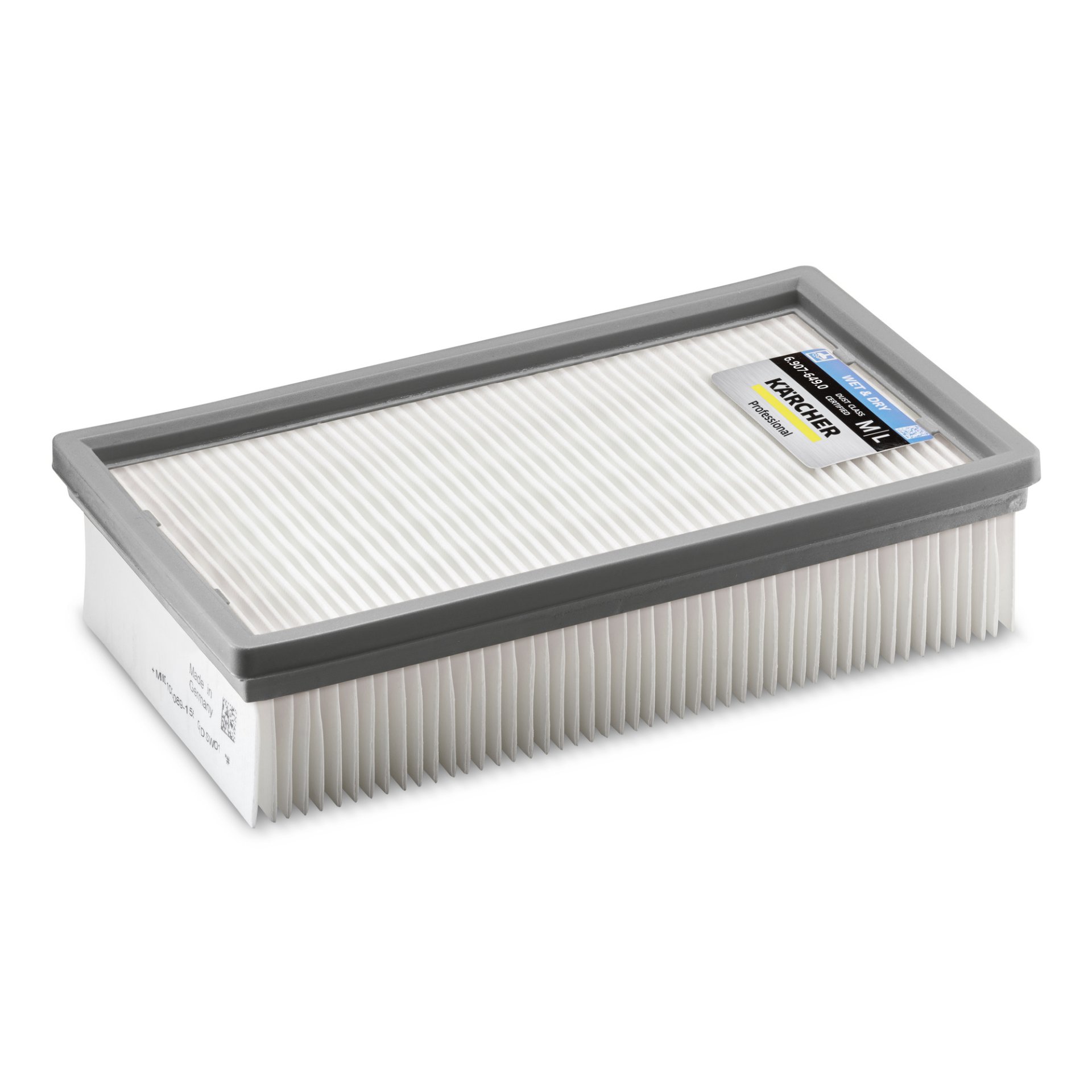 Kärcher Flachfaltenfilter verpackt PES