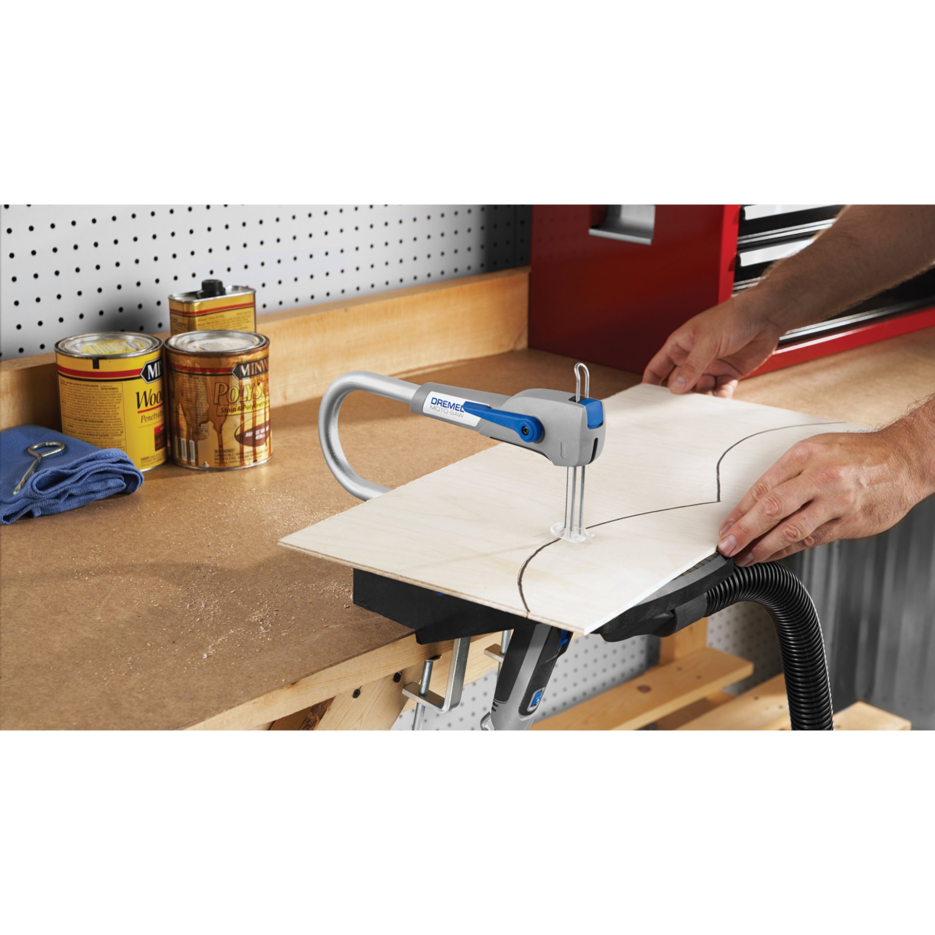DREMEL® Moto-Saw MS20-1/5 2in1 Dekupiersäge mit 1 Vorsatzgerät, 5 Zubehöre
