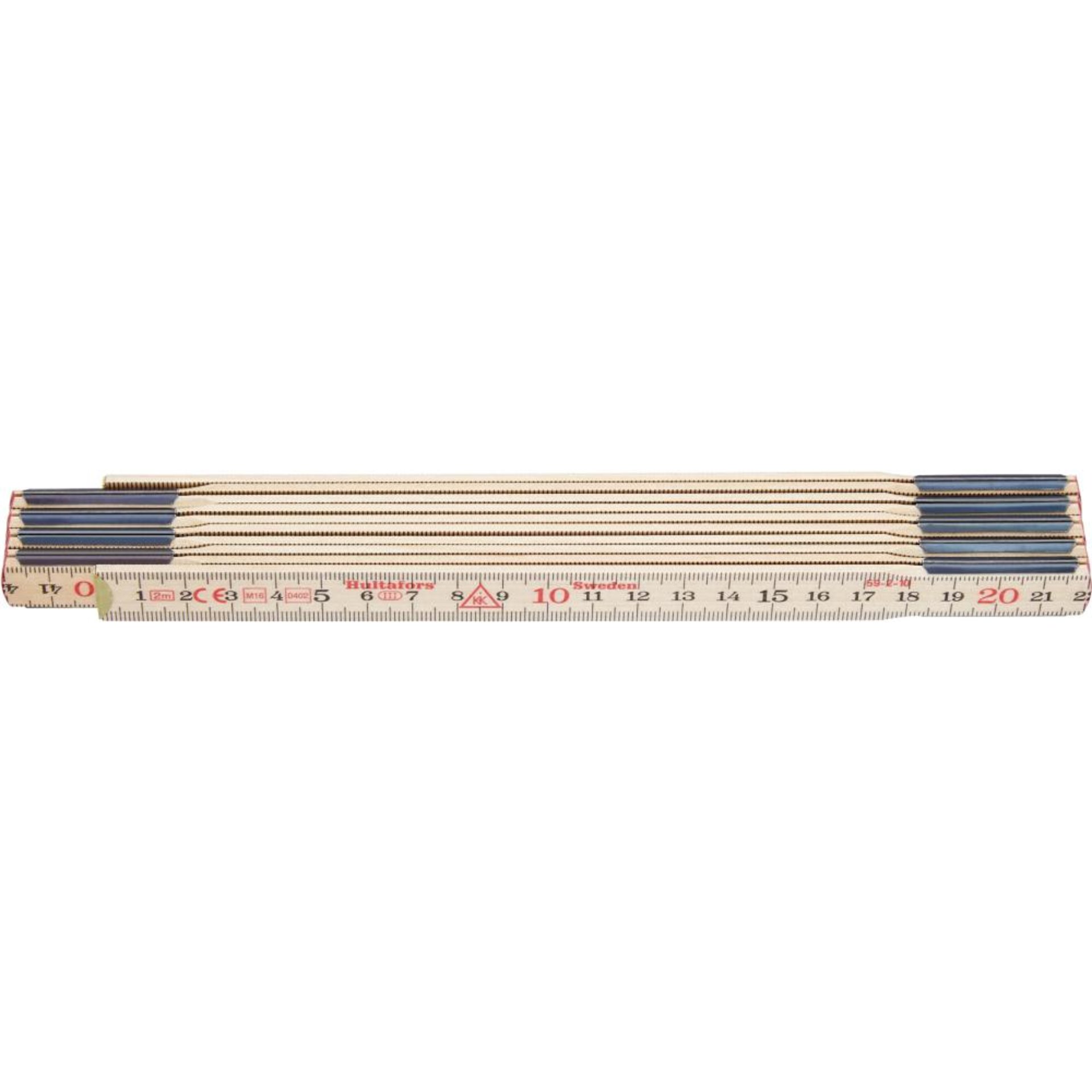 Gliedermaßstab Birke 2,4mx17mm natur Hultafors