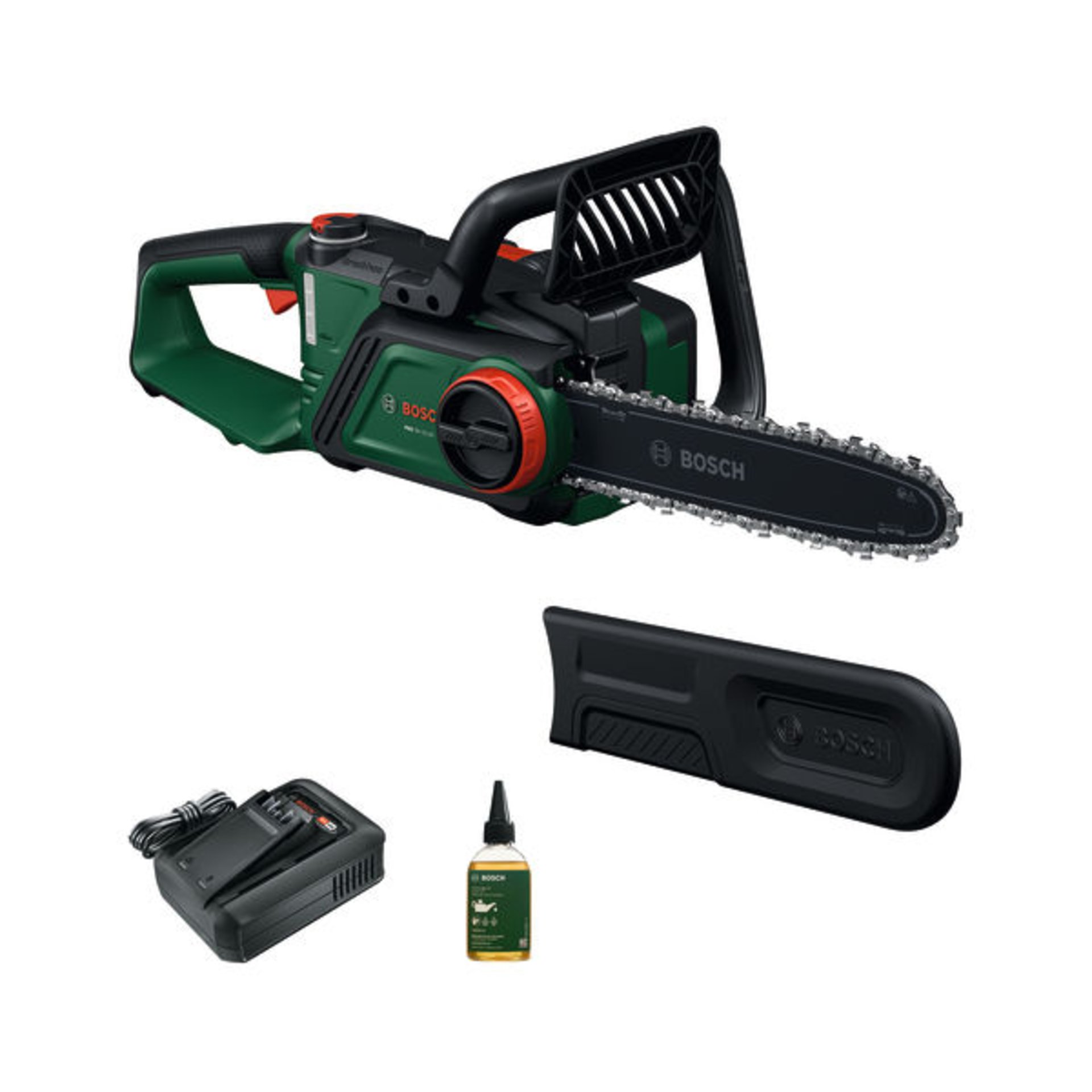 Akku-Kettensäge PKE18V-30-28, 1x Akku PBA 18V 4.0Ah