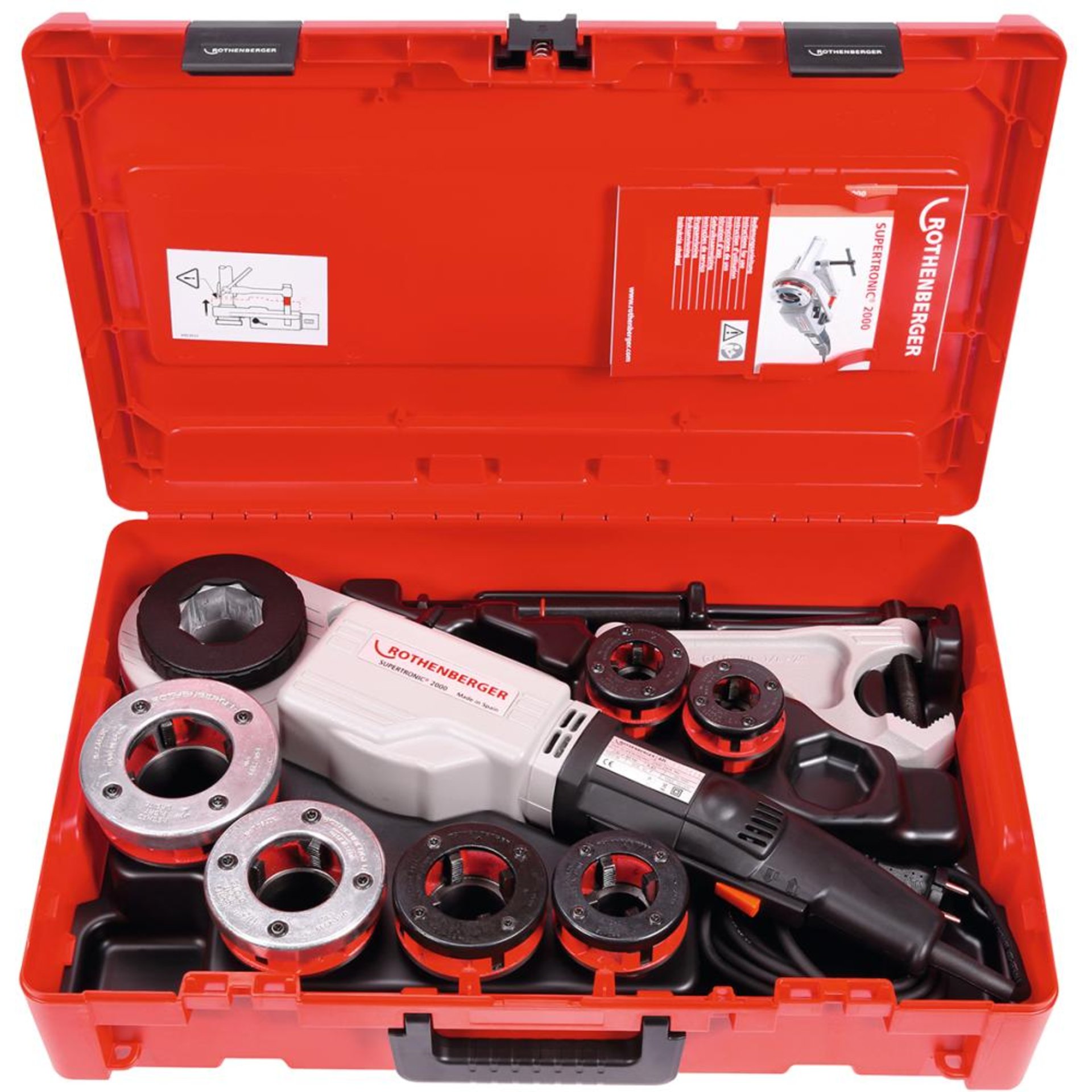 Gew.Schneidkluppe 2" Supertronic 2000 Rothenberger