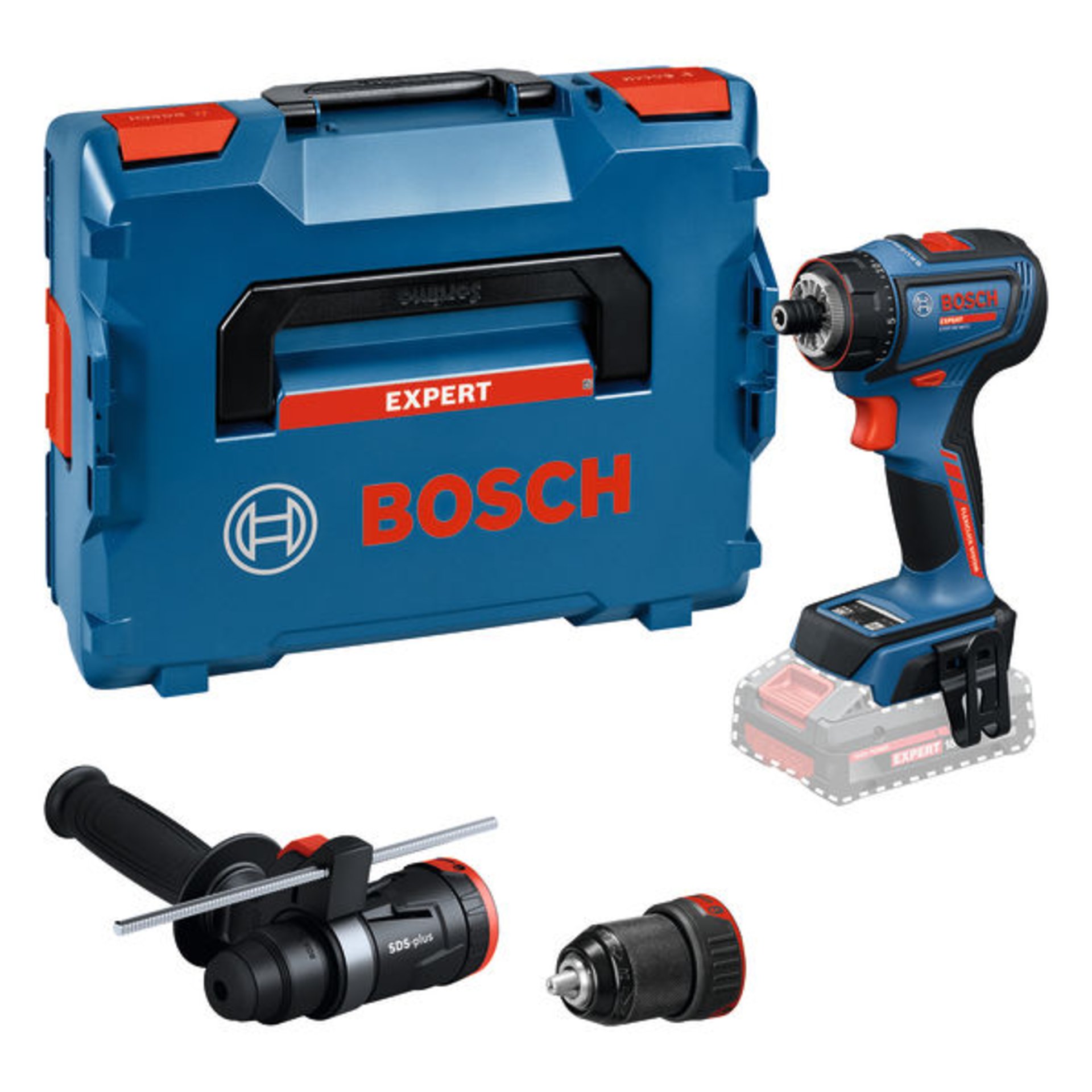 Akku-Bohrschrauber EXSR18V-90FC, GFA 18-M/H, L-BOXX 136