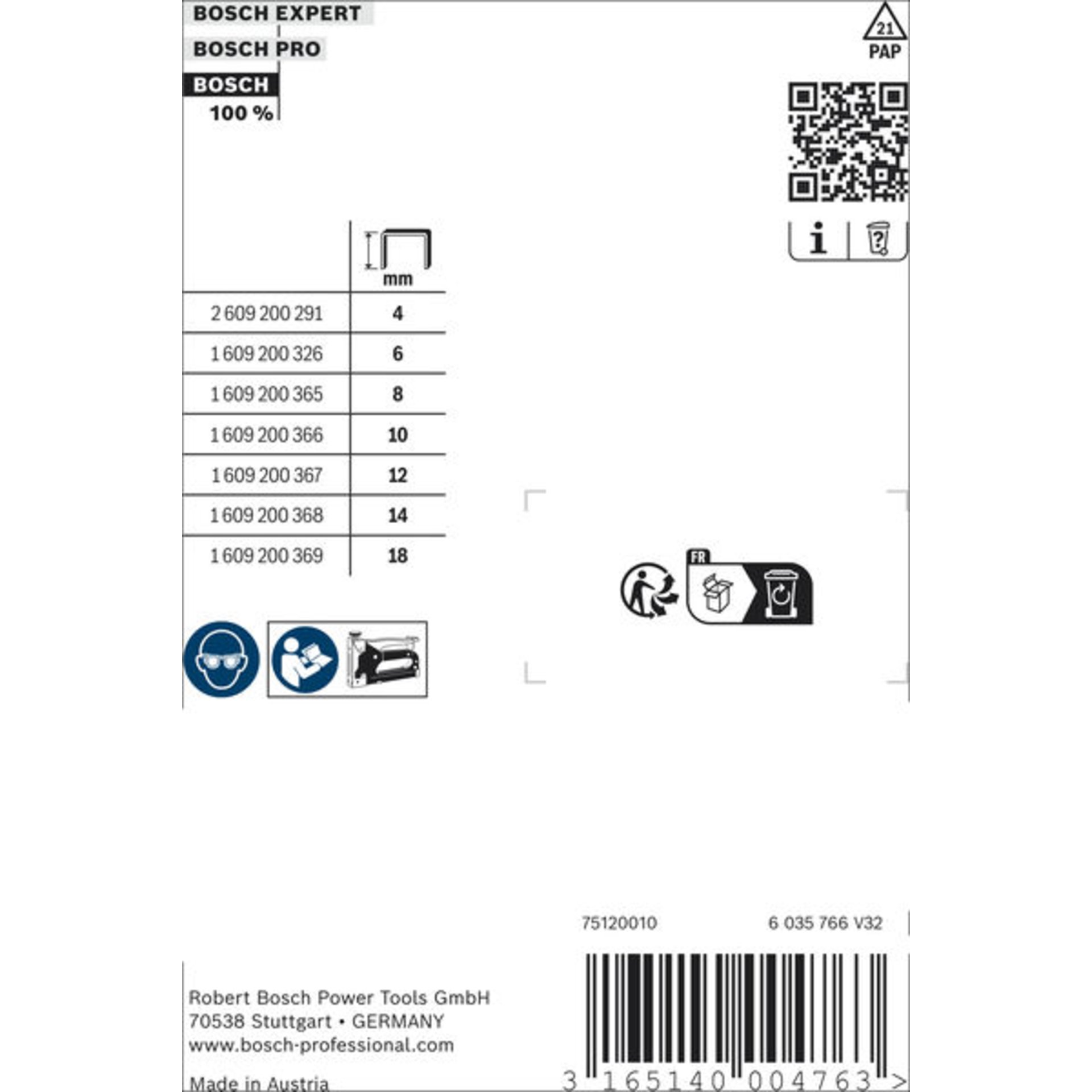 Feindrahtklammern, Typ 53/10