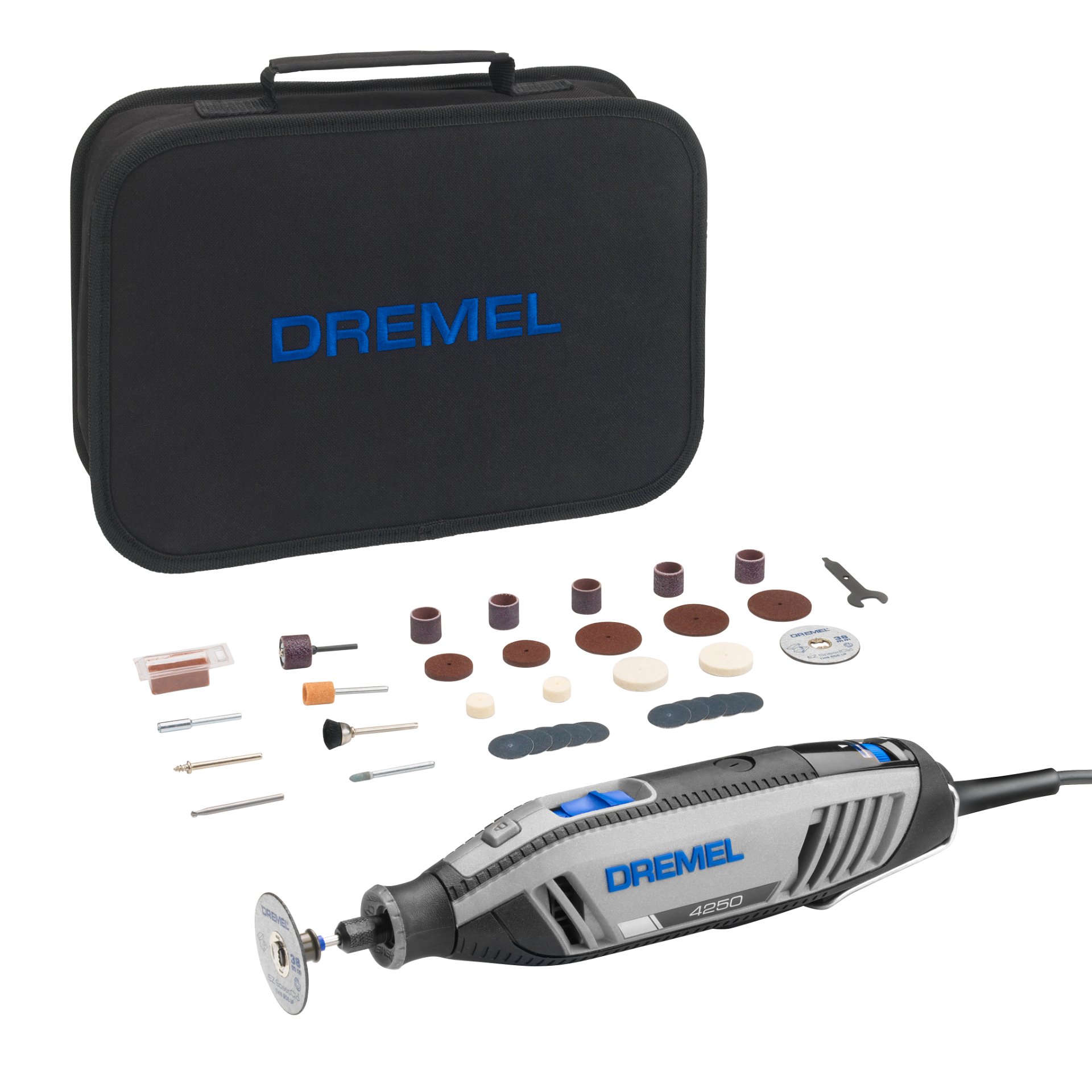 DREMEL® 4250, kabelgebundenes Multifunktionswerkzeug, 35 Zubehöre