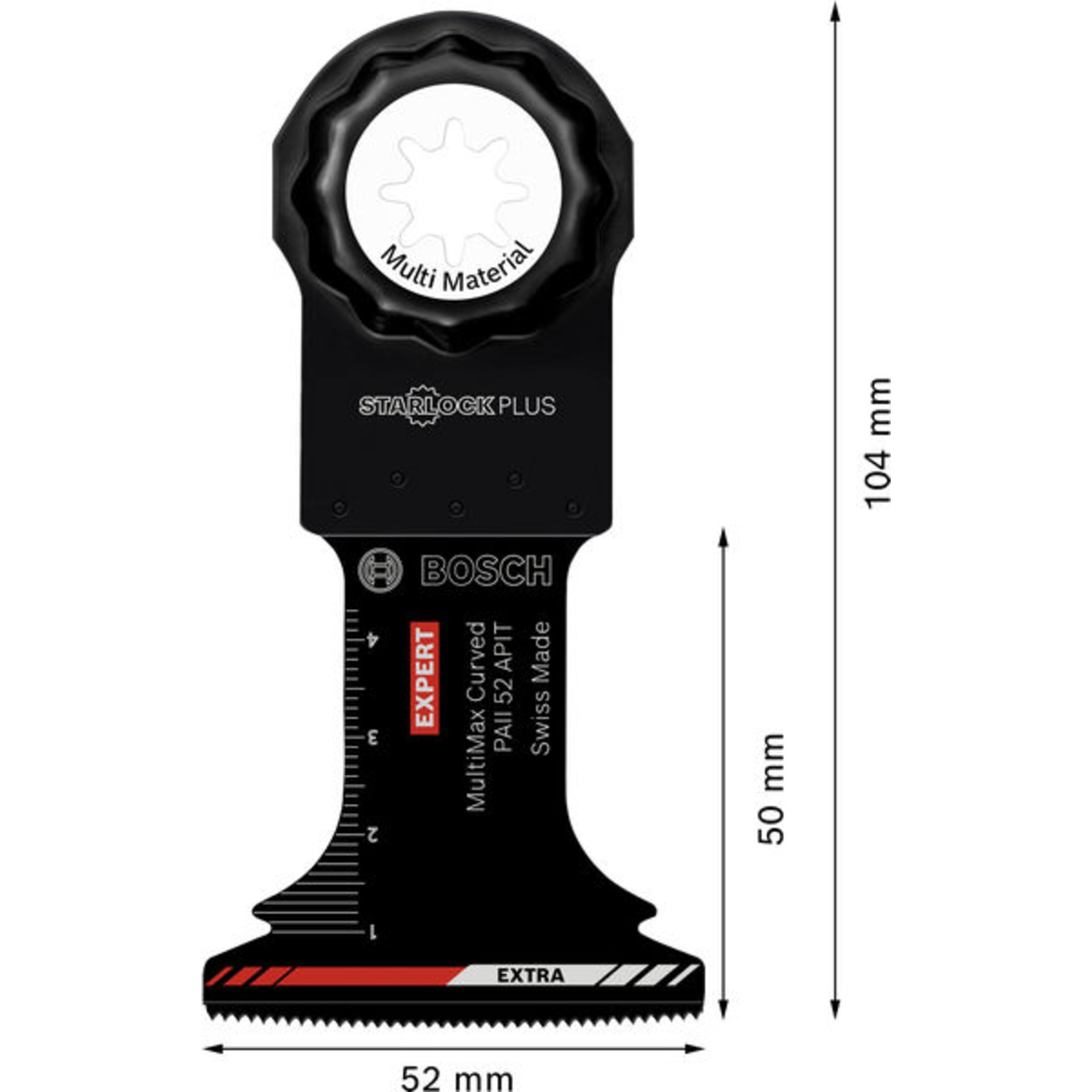 EXPERT PAII 52 APIT MultiMax Tauchsägeblatt, 52 x 50 mm