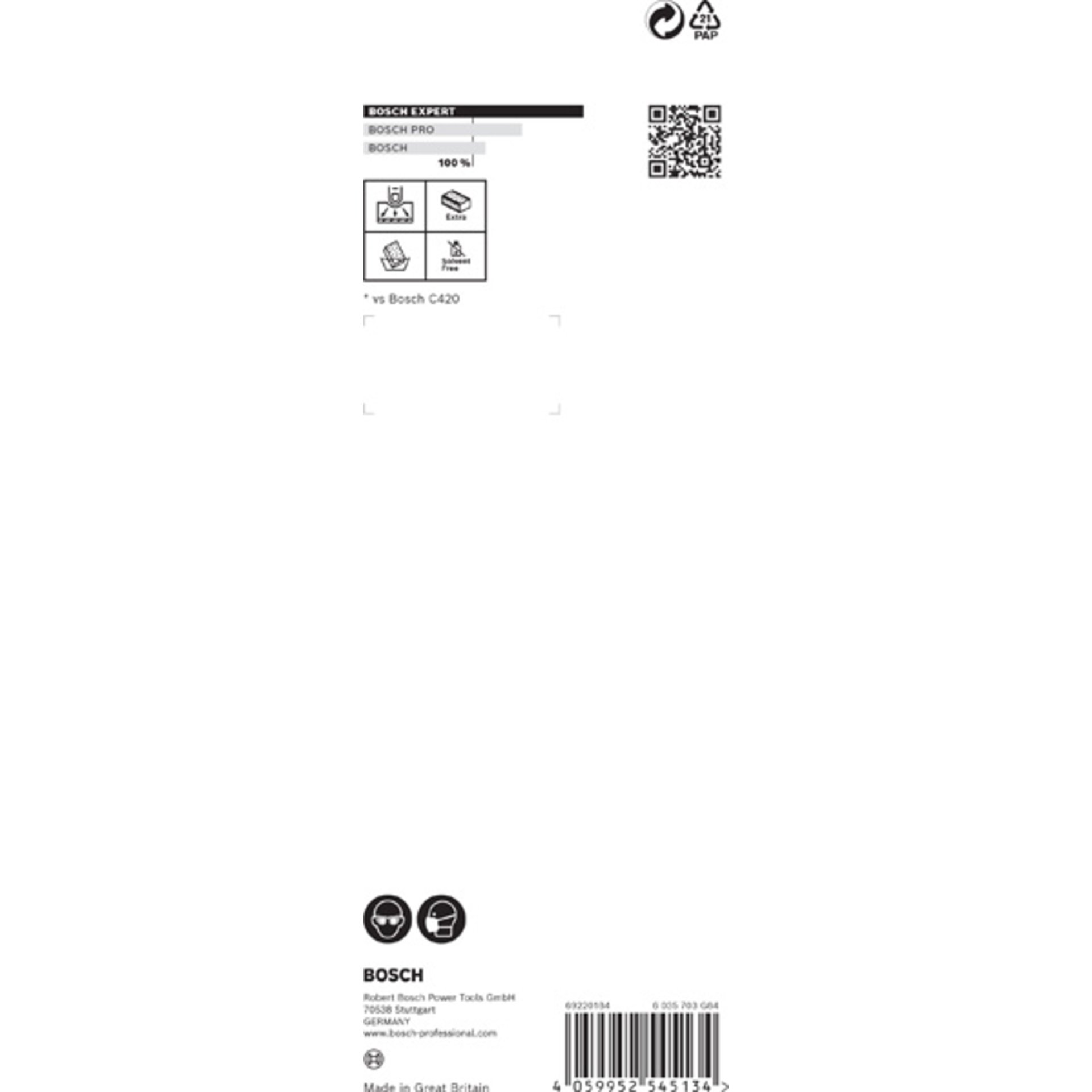 EXPERT S471 Standard Schleifblock Set, mittel, fein, super fein, 3-tlg.
