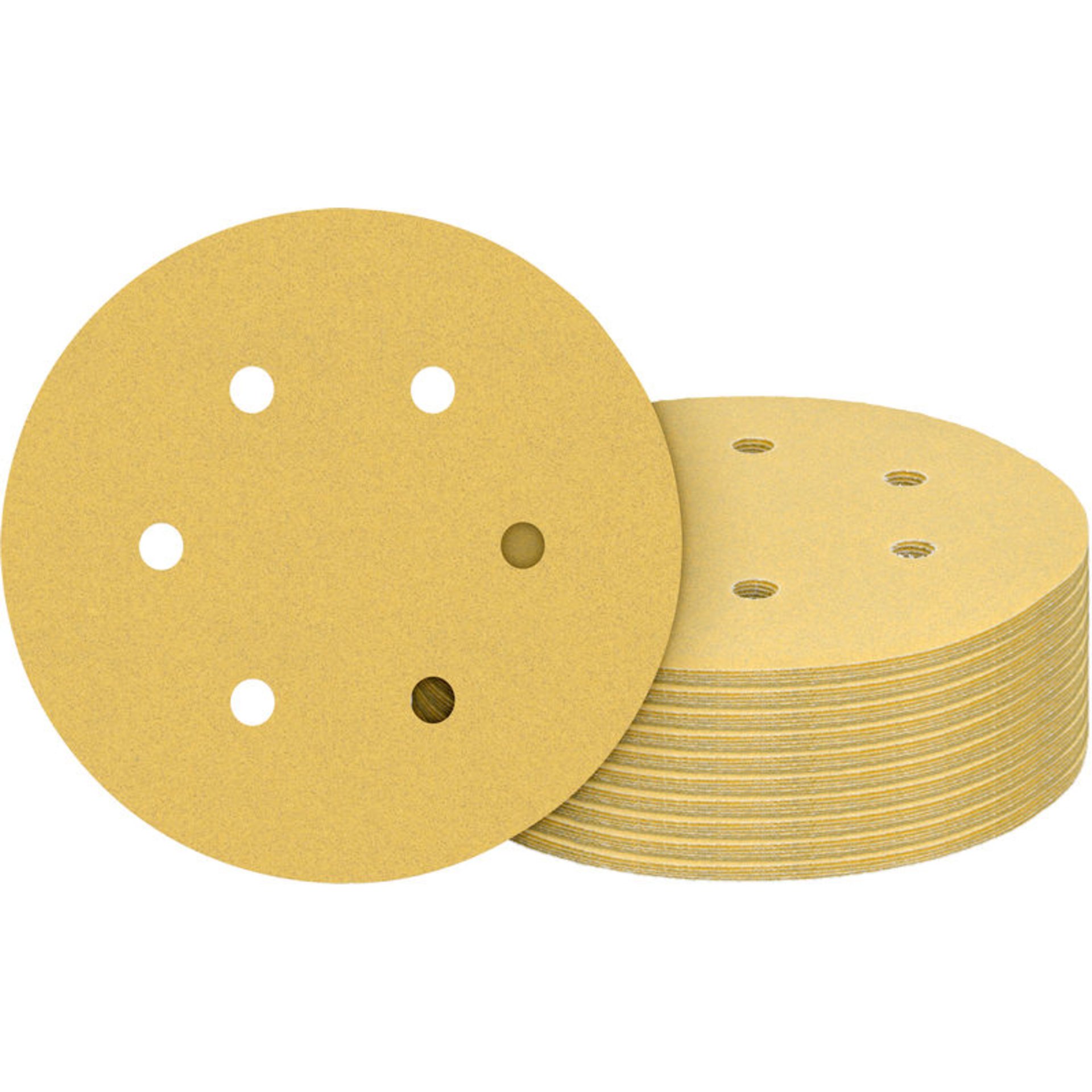 EXPERT C470 Schleifscheibe Set, 150mm, K60/80/120/180/240, 50-tlg. Starter Pack
