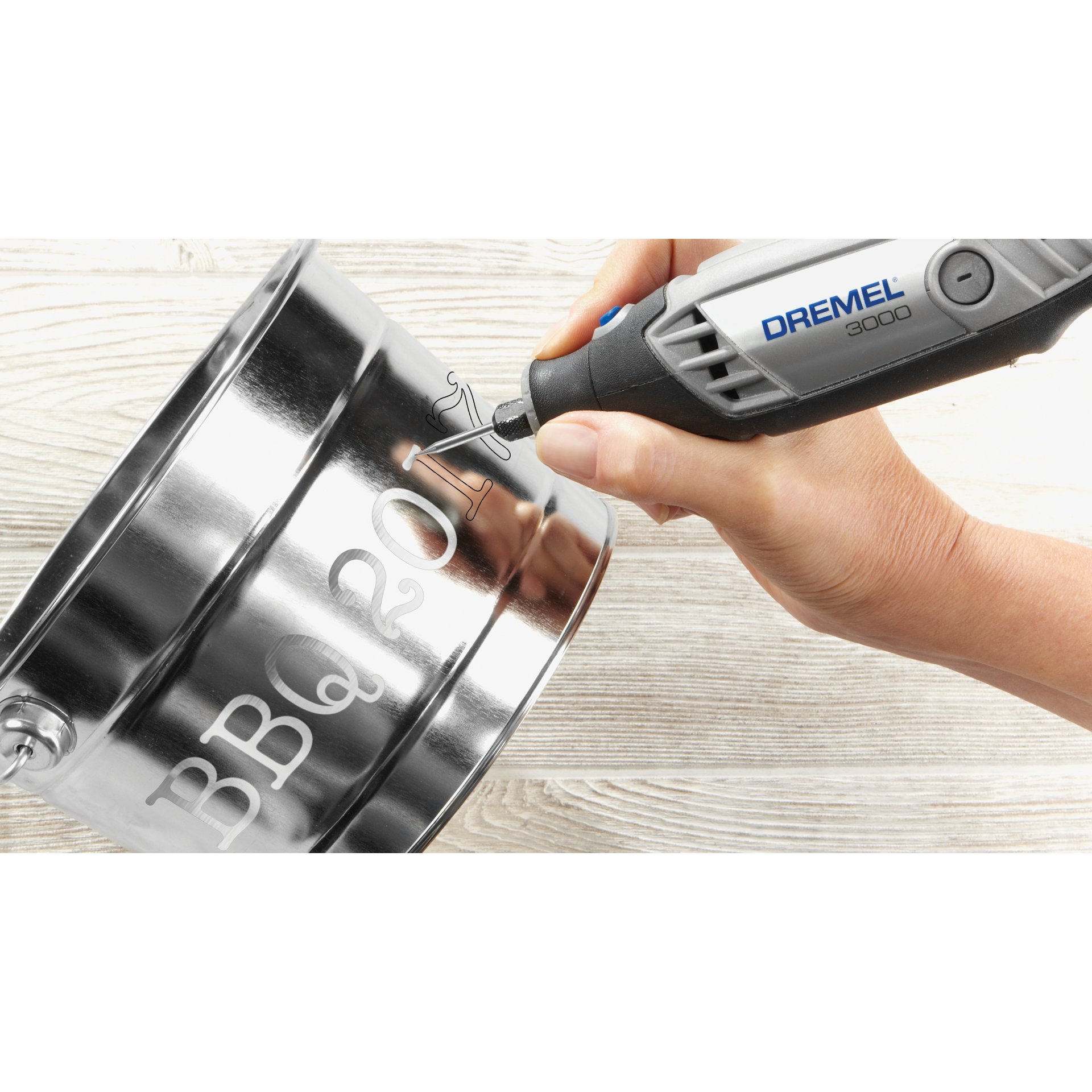 DREMEL® 3000-2/25 Multifunktionswerkzeug (130 W), 25 Zubehöre, 2 Vorsatzgerät