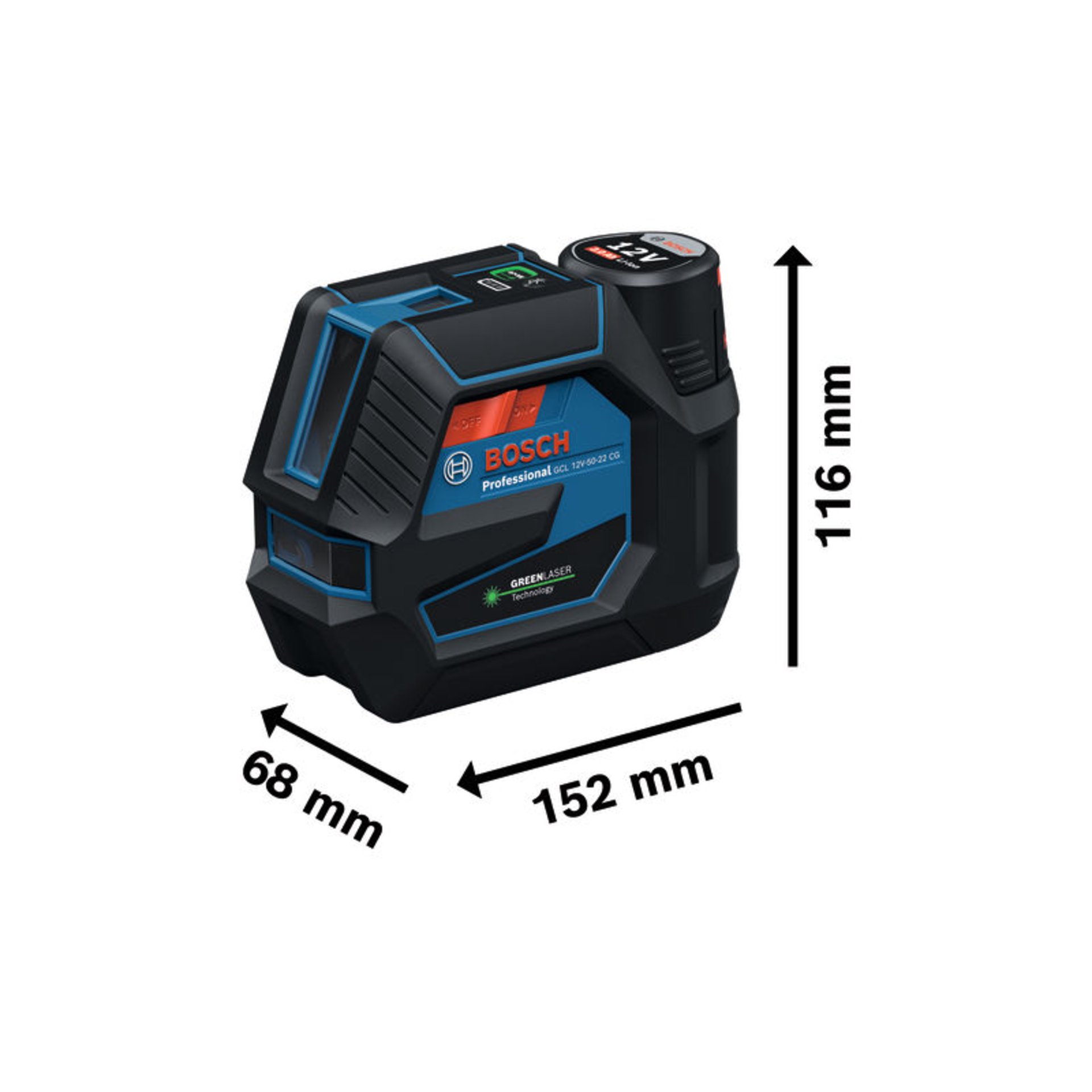 Kombilaser GCL 12V-50-22 CG