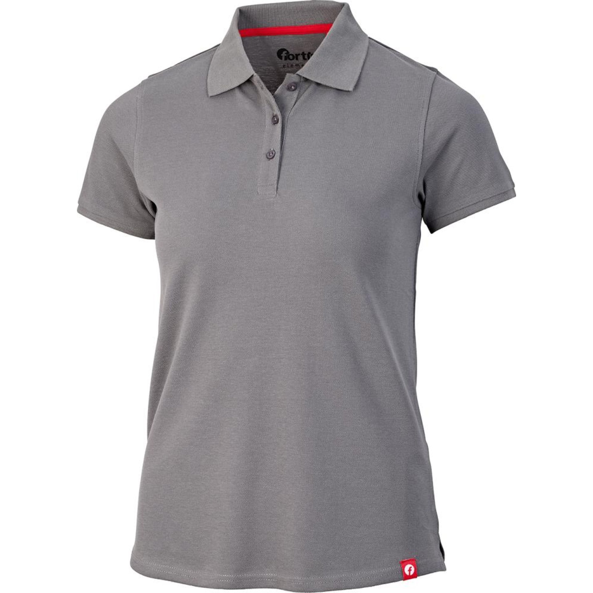 Soft-Poloshirt Damen grau Gr. 2XL FORTIS Elements