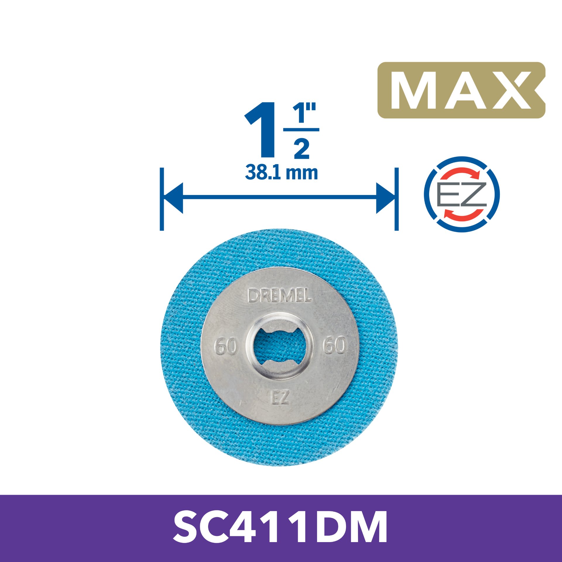 DREMEL® MAX EZ Speedclic Schleifscheiben