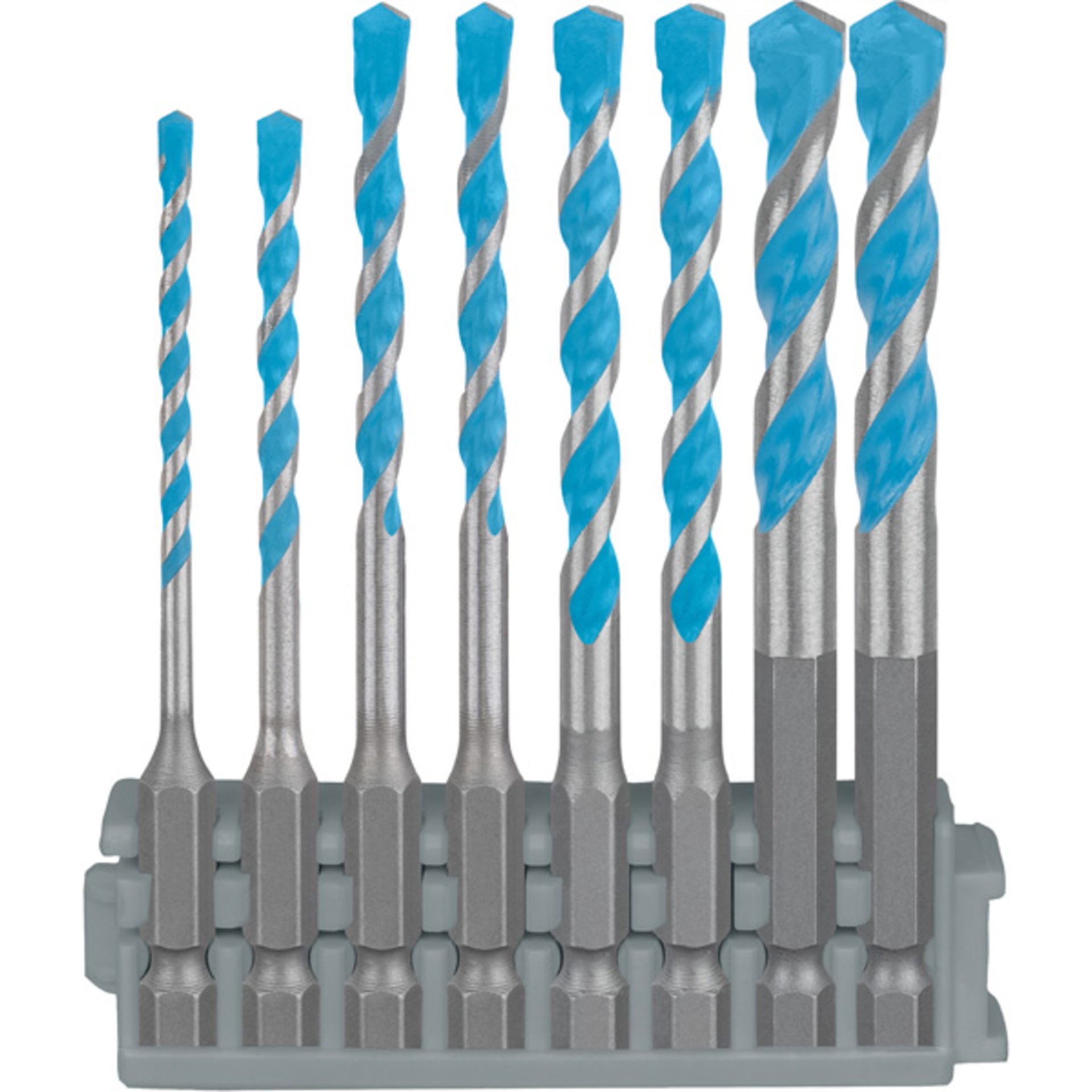 EXPERT HEX-9 Multi Construction Pick & Click Set, 3-8 mm