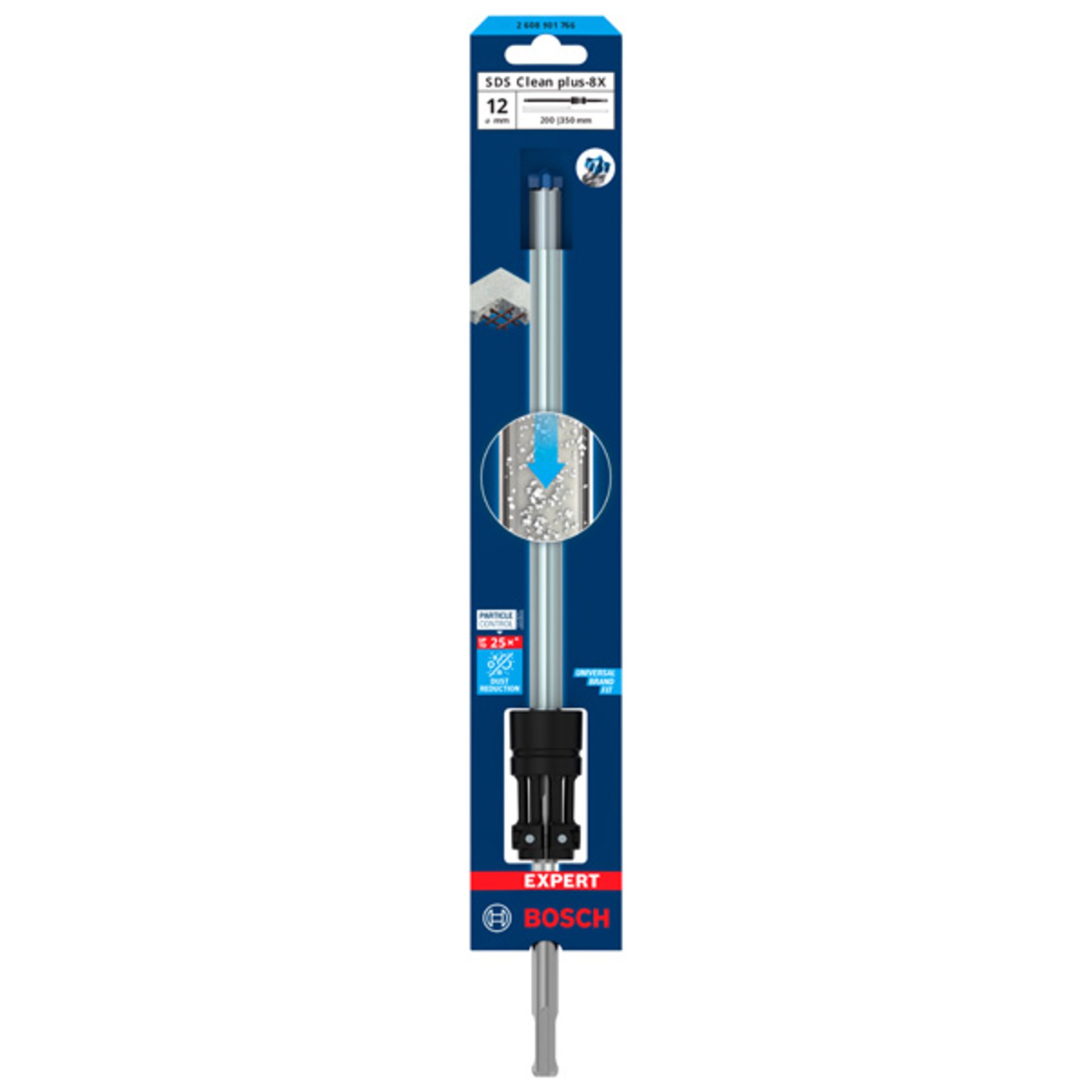EXPERT SDS Clean plus-8X Hammerbohrer, 12x200x350 mm