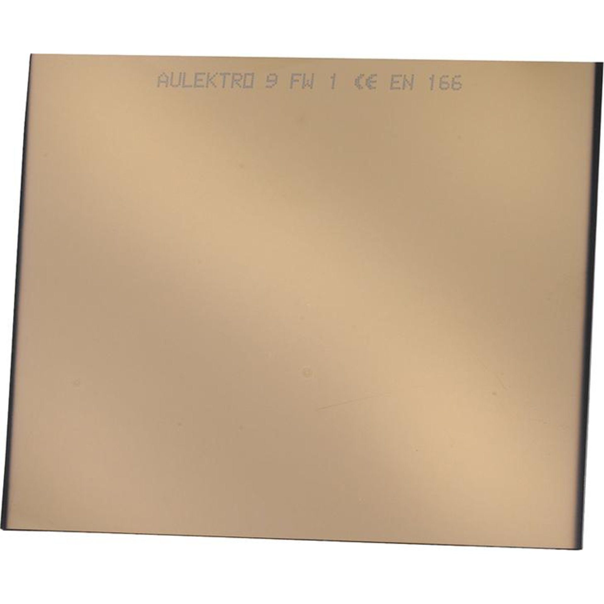 Schweißerschutzglas DIN 10 (51 x 108 mm) verpiegelt