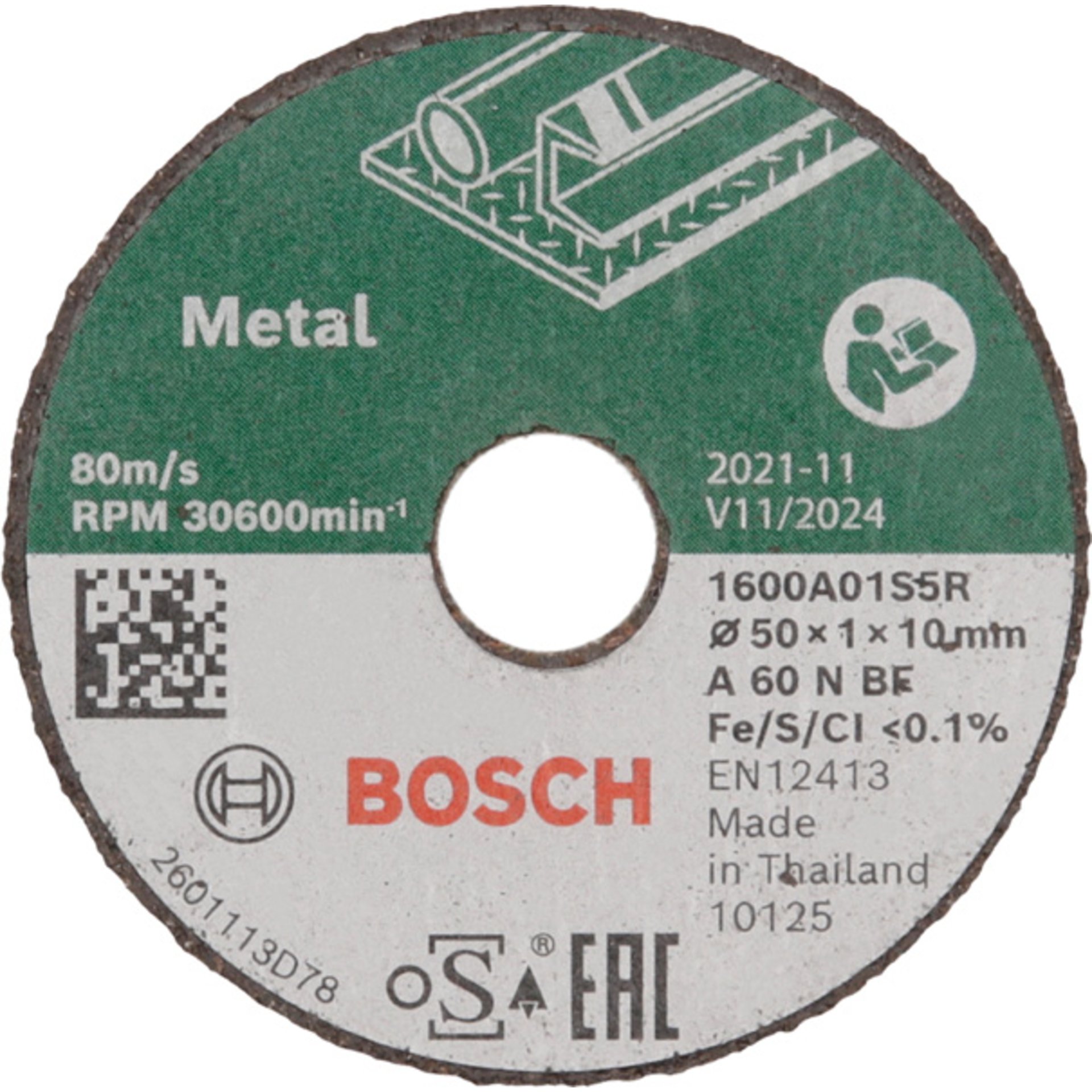 Expert for Inox Trennscheibe gerade 50 mm, 3er-Pack