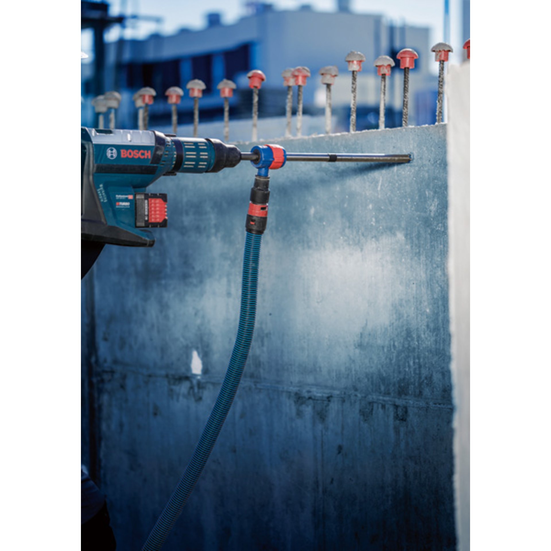 EXPERT SDS Clean max Adapter für Hammerbohrer