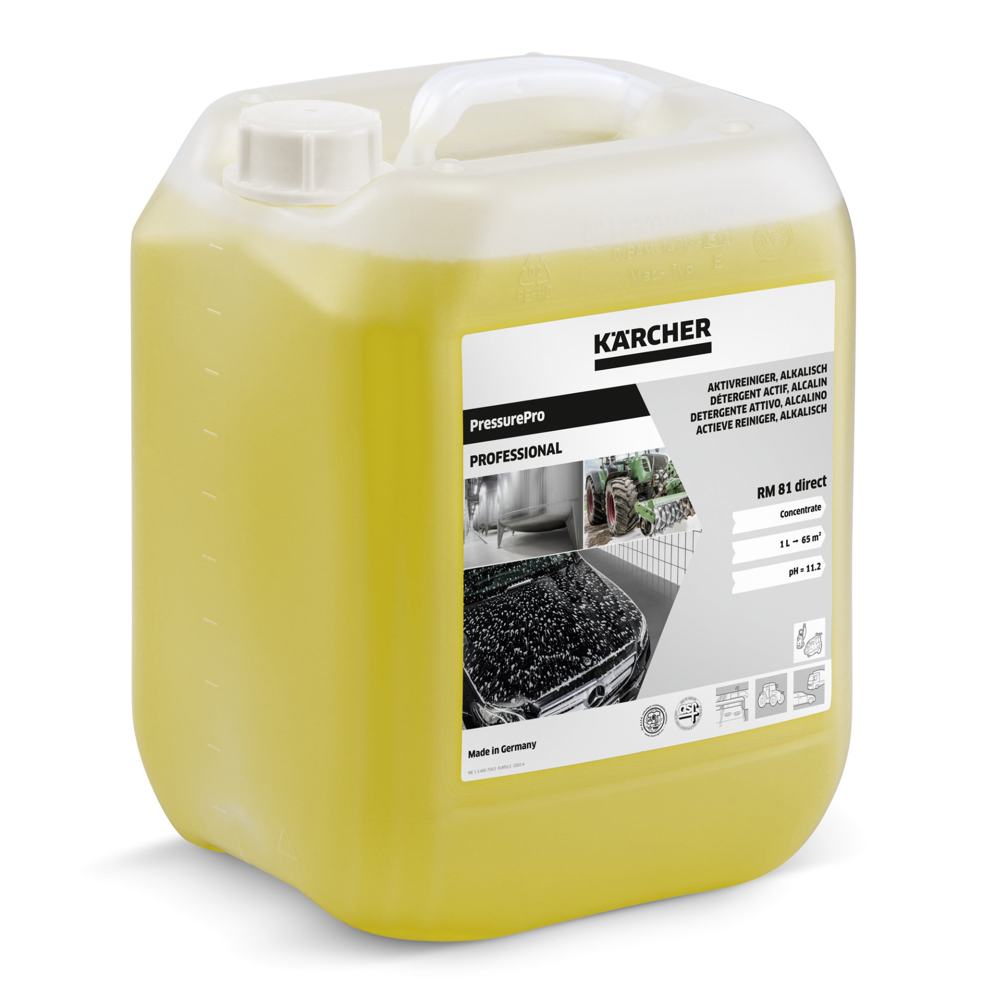 Kärcher RM 81 direct** 10l Aktivreiniger, alkali