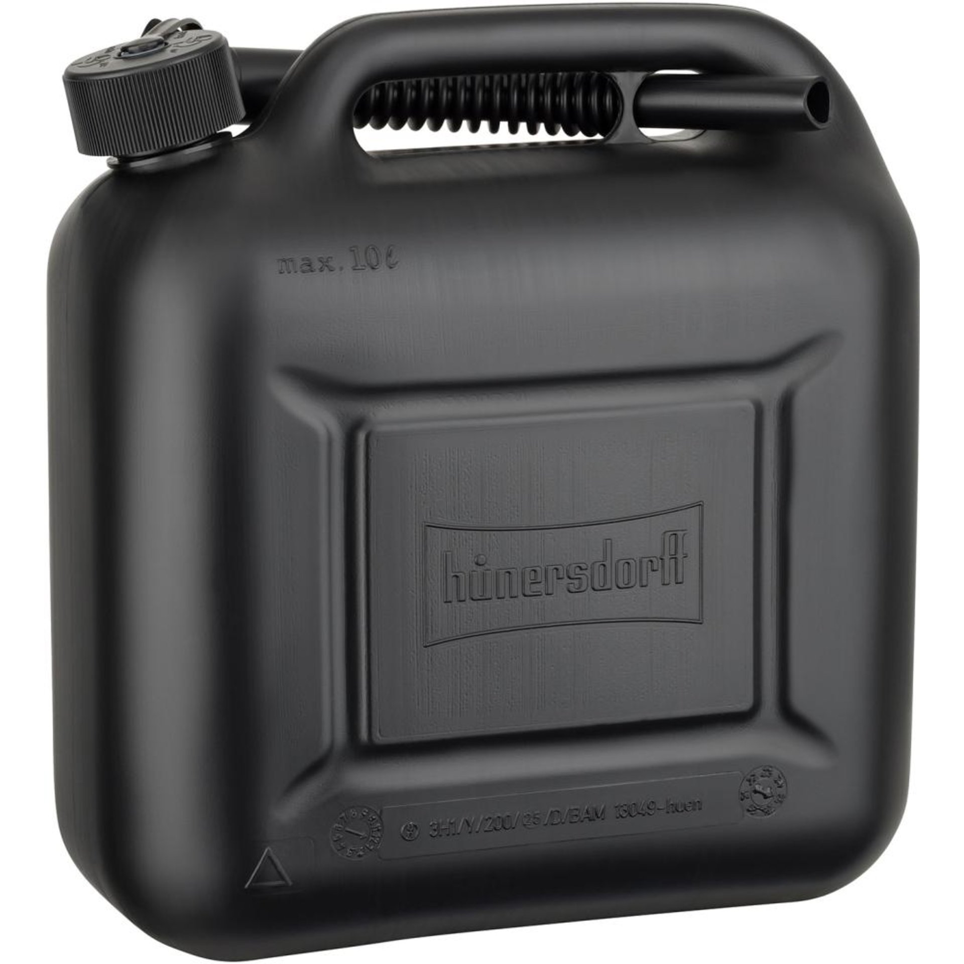 Benzinkanister 10 l Standard schwarz hünersdorff