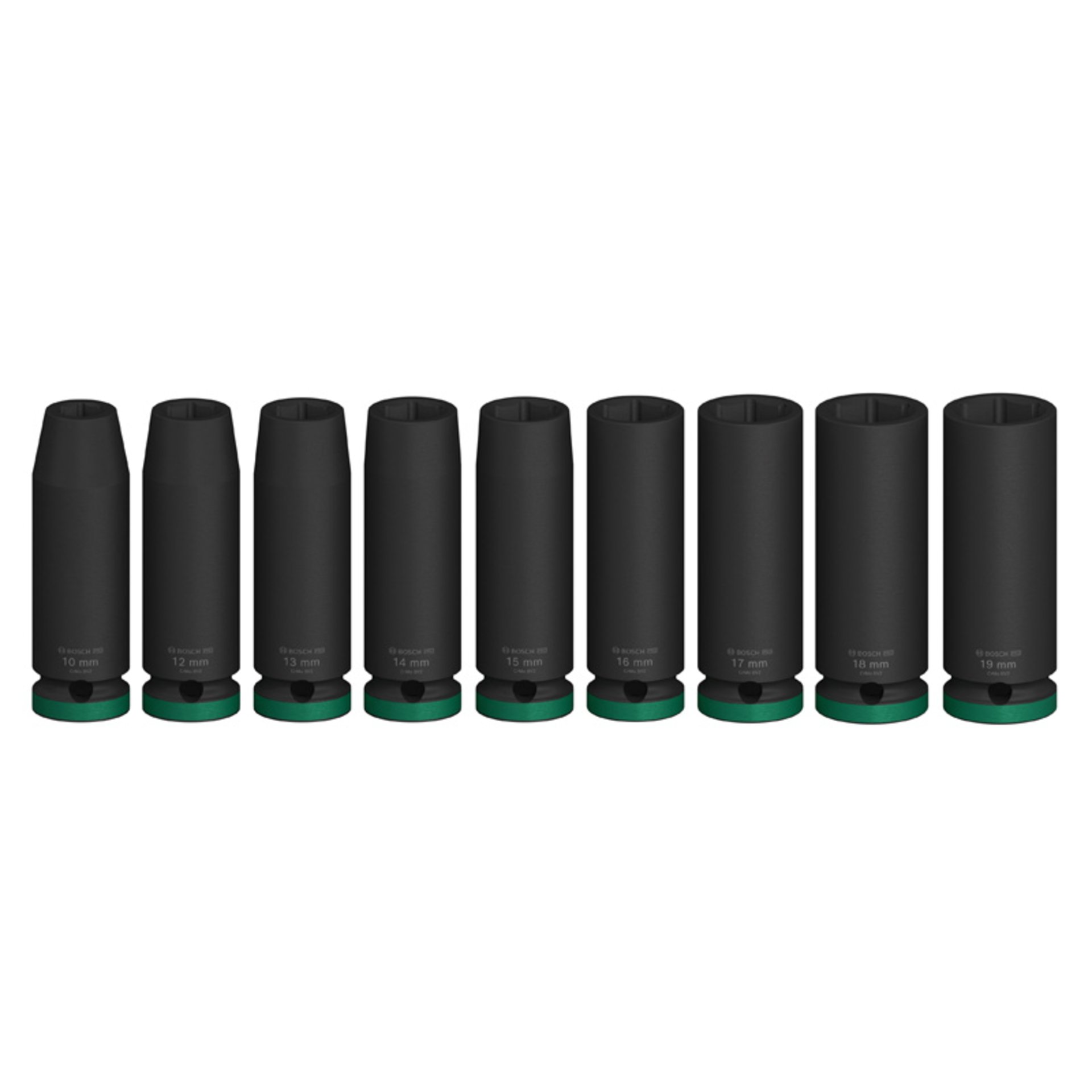 PRO Impact Steckschlüsselsatz Set, 1/2", tief, 9-tlg.