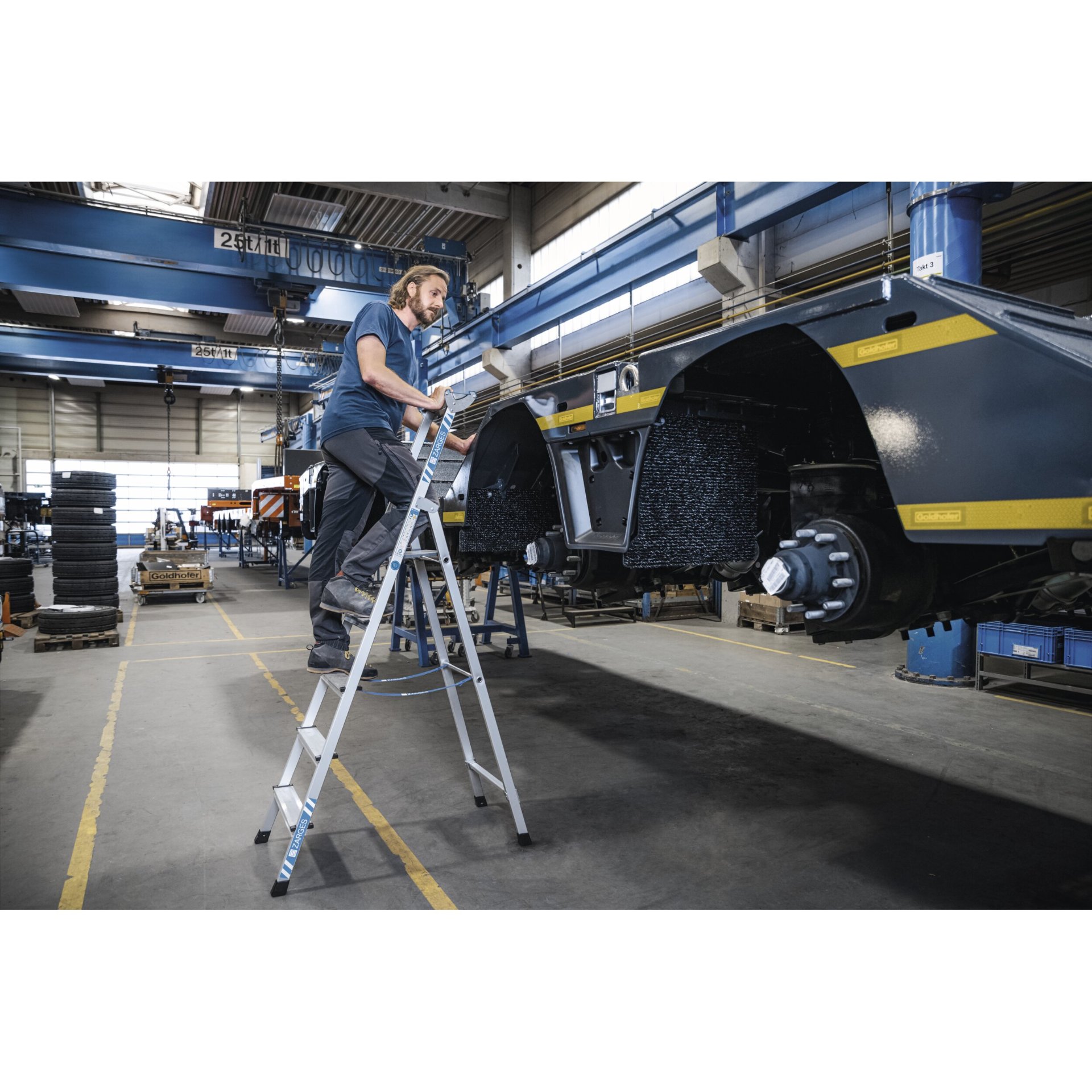 XLstep S - LM-Stufen-Stehleiter 3 Stufen