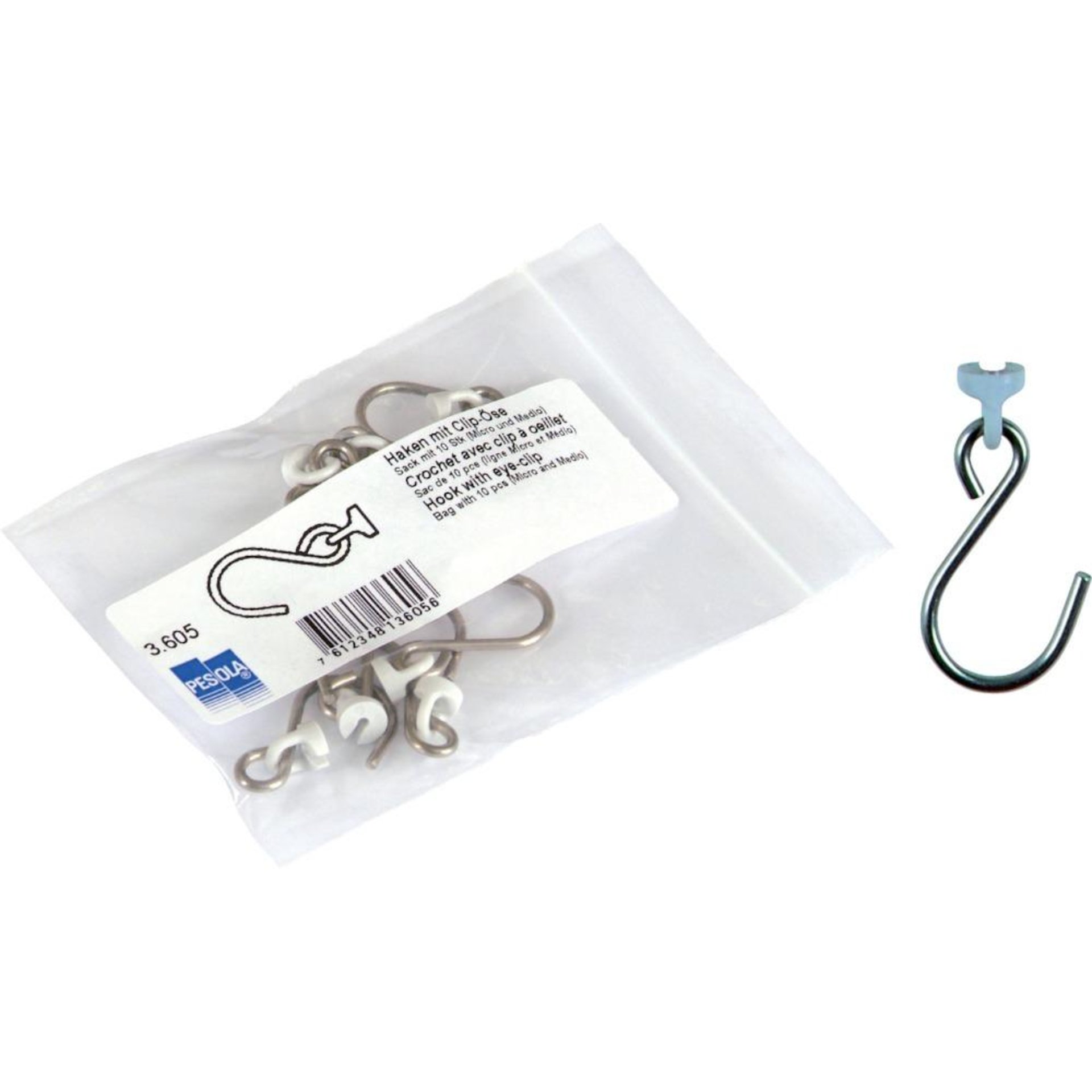Haken für Micro PESOLA