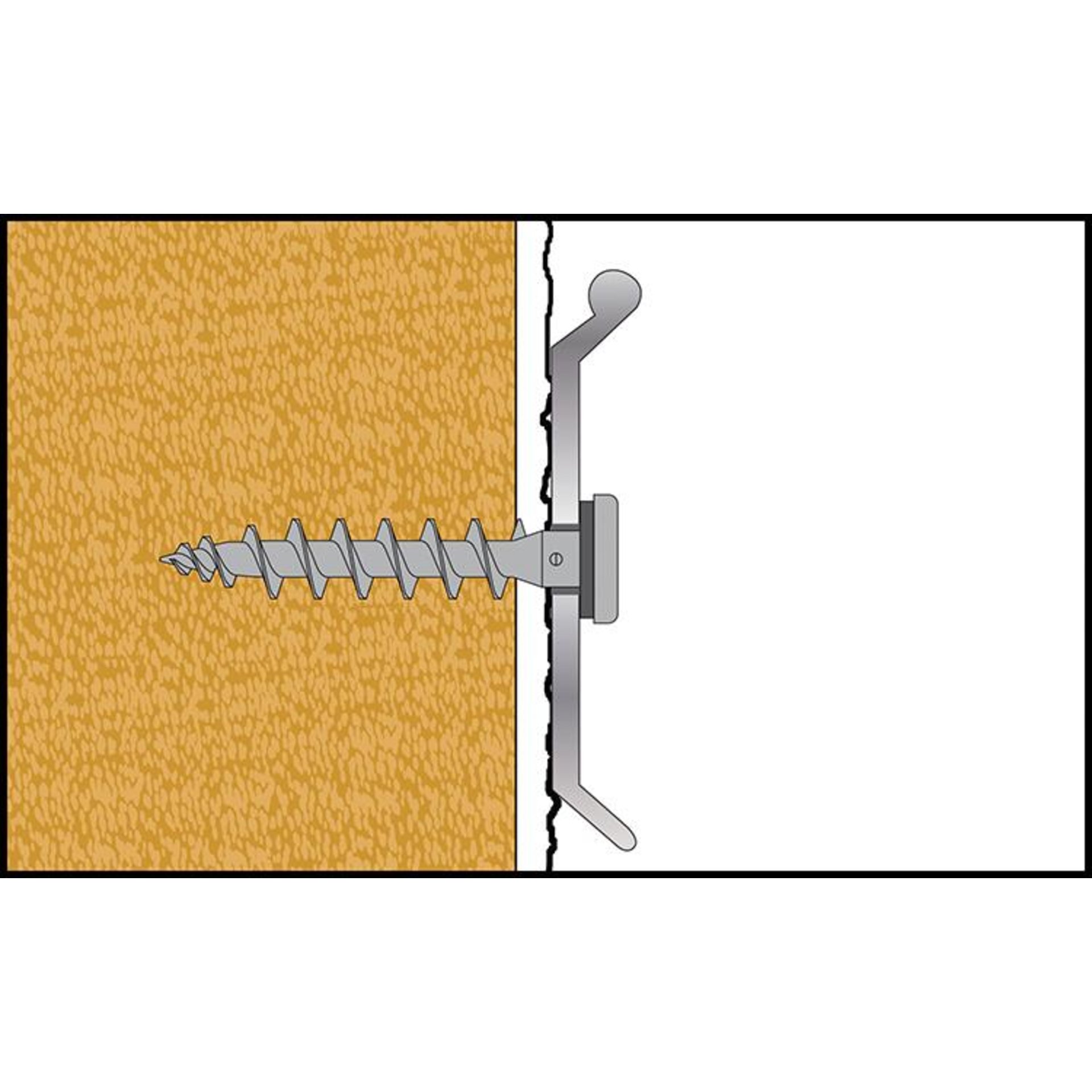 CELO Isoplattenschraube IPS-H 55 Anthrazit RAL 7016