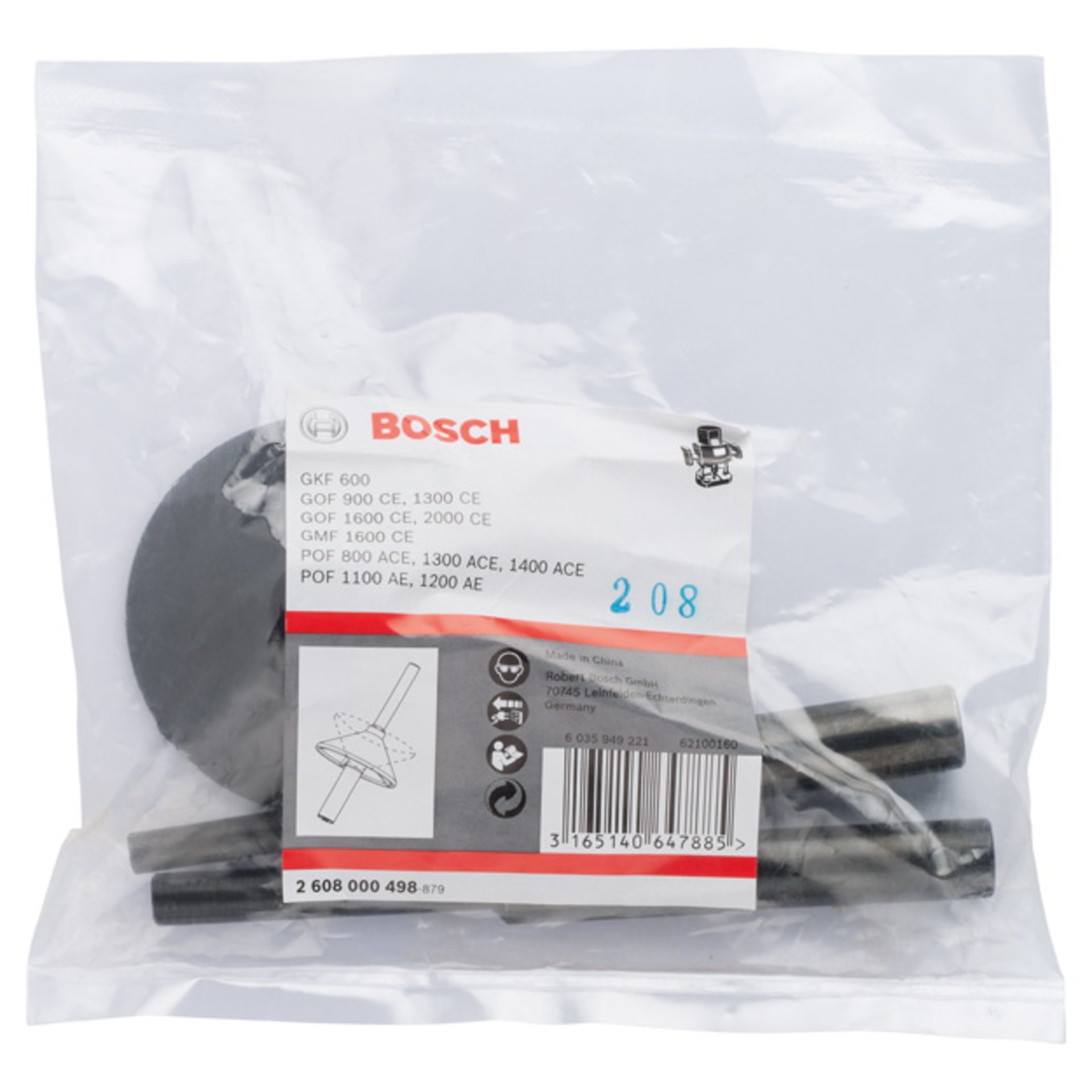 Zentrierstift-Set, 8/12 mm