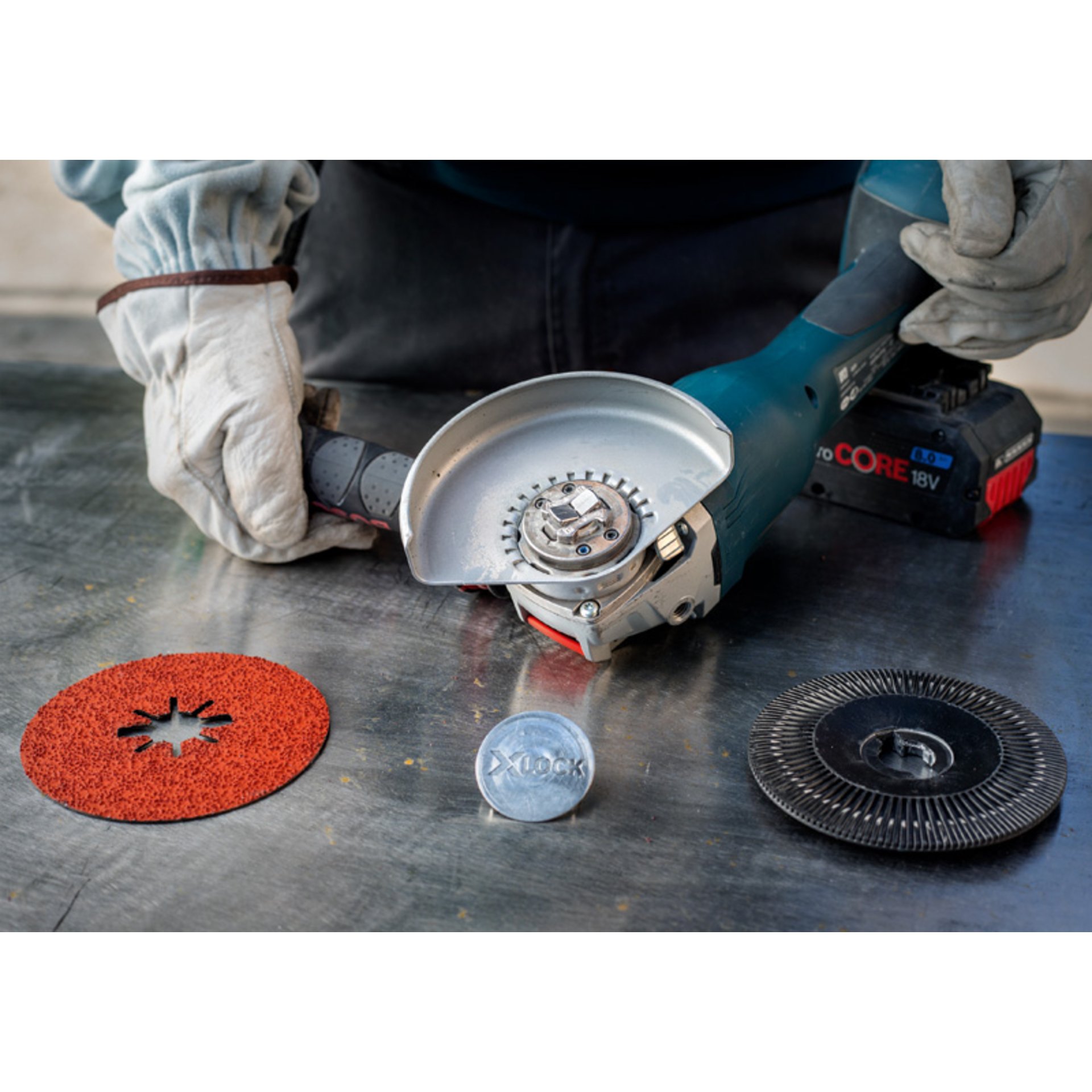 EXPERT R781 Fiberscheibe X-LOCK, 115mm, K36, 25-tlg.