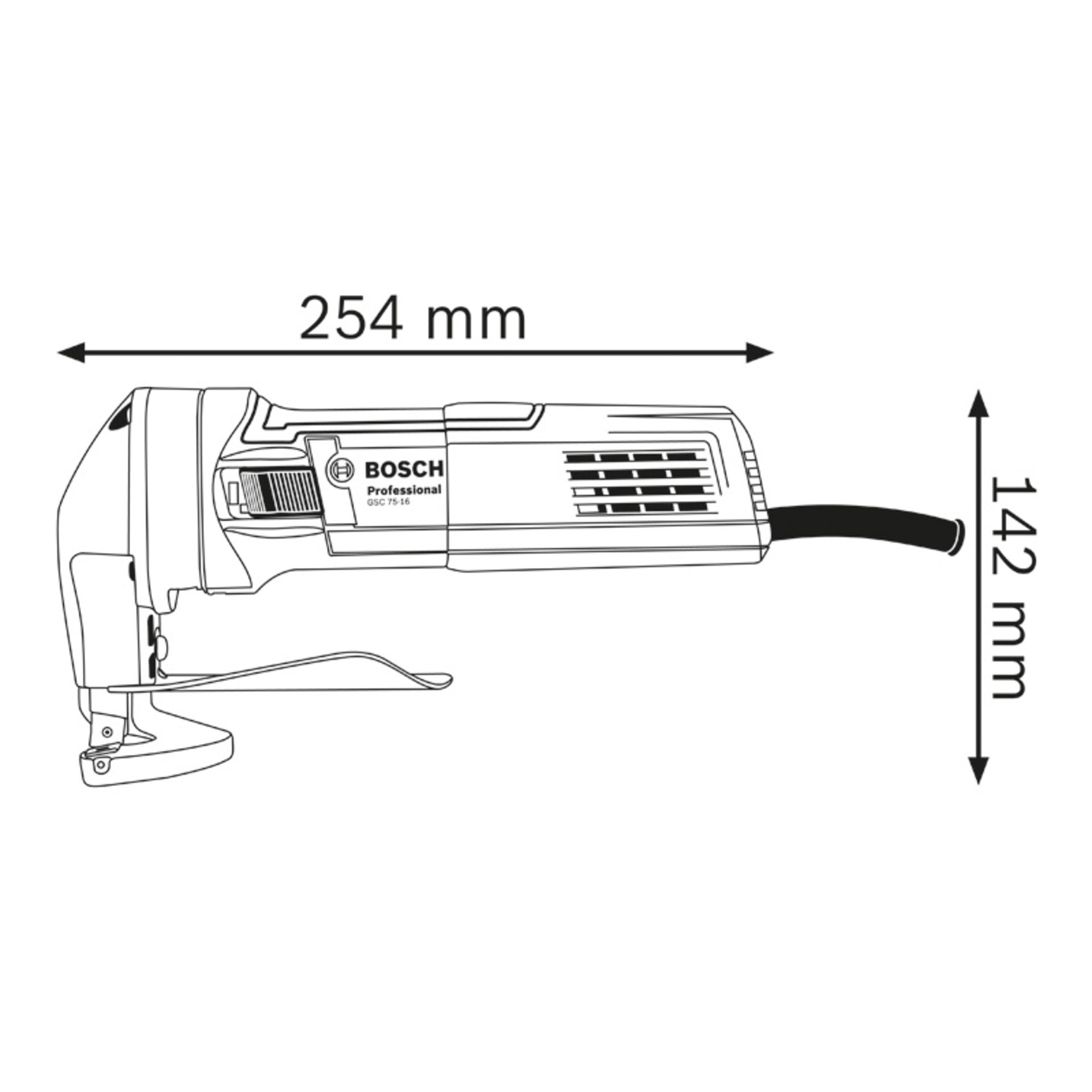Schere GSC 75-16