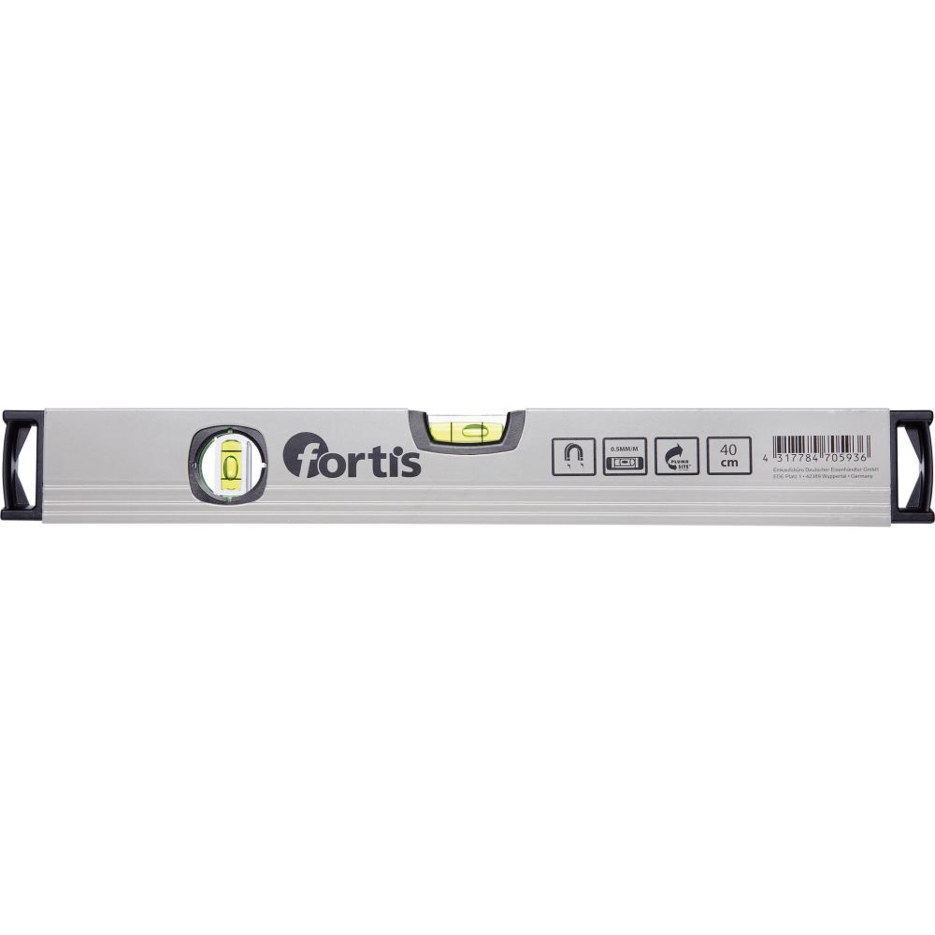 Magnet-Wasserwaage LM 40cm FORTIS