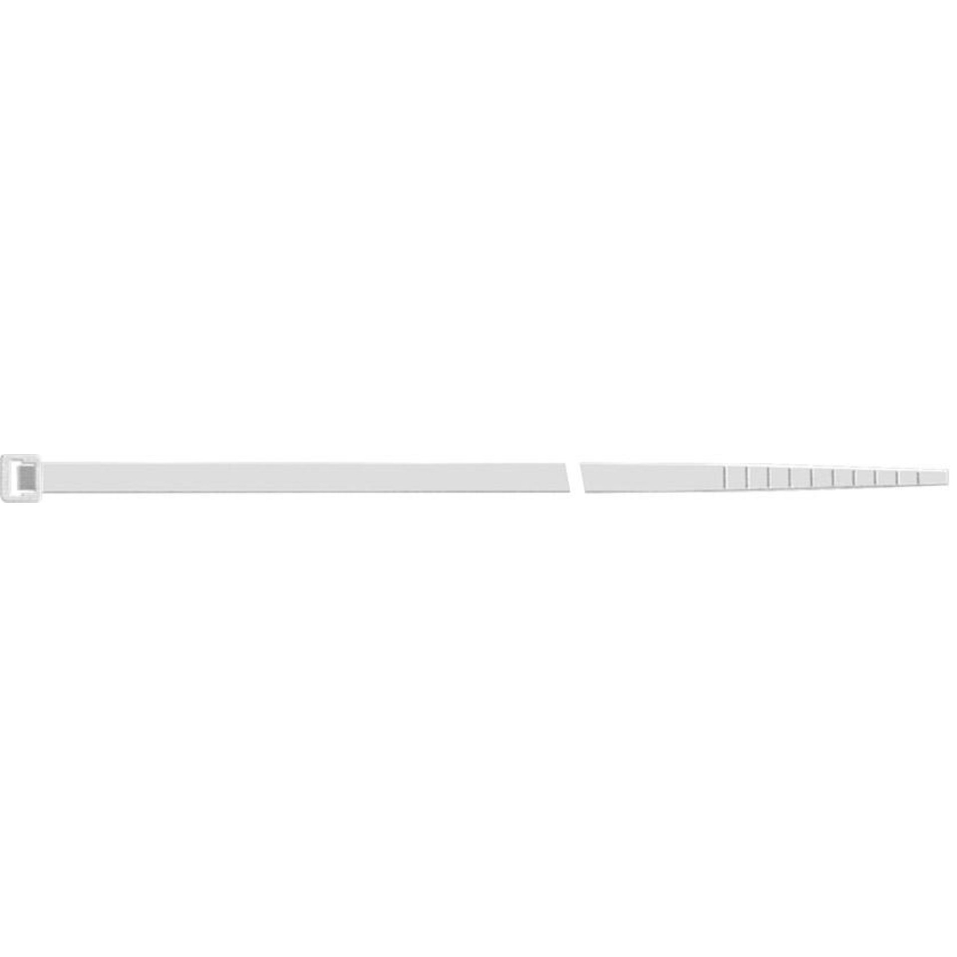 Kabelbinder Nylon natur 100x2,5mm a100Stück FORTIS