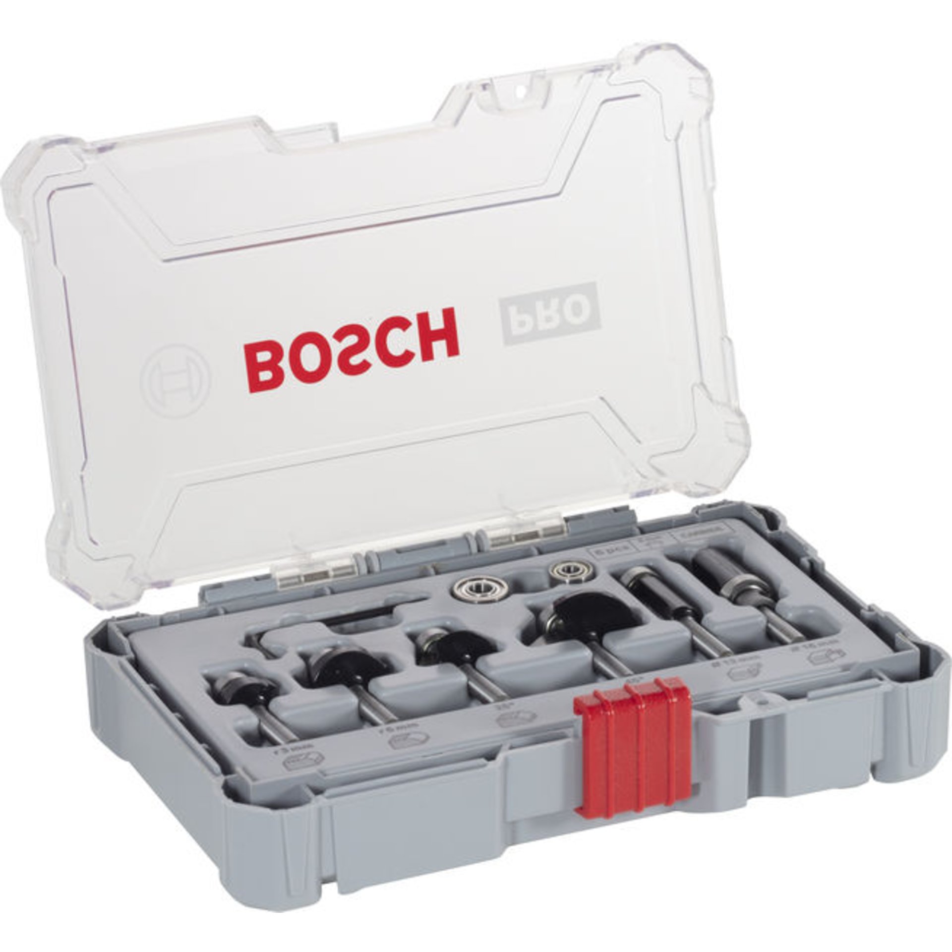 PRO Fräser- Set, Schaft 6mm, 6-tlg.