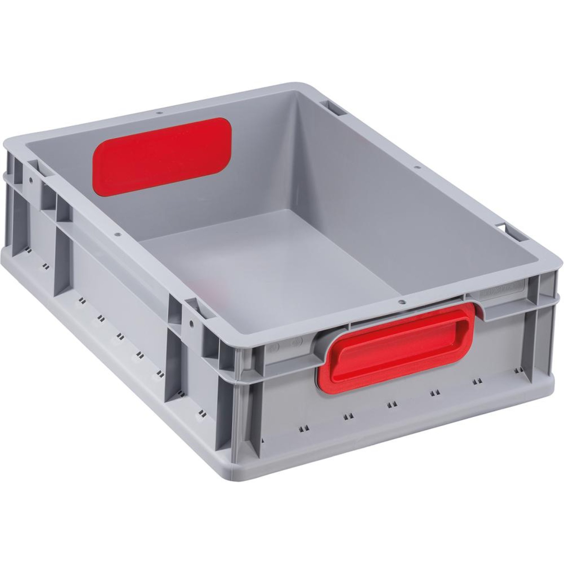ProfiPlus EuroBox, Griff geschlossen, grau-rot
