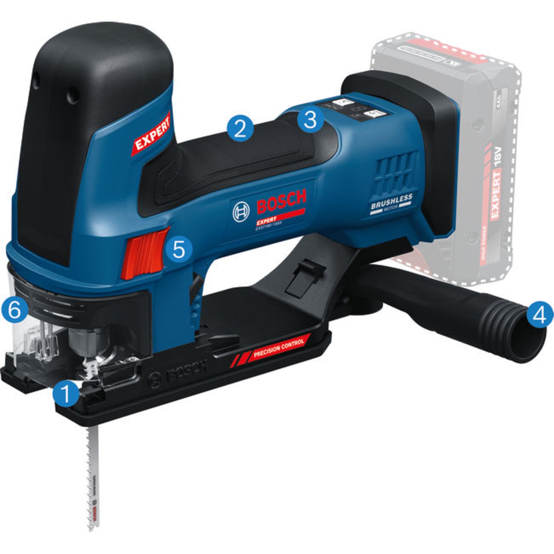 Stichsäge EXST18V-155S
