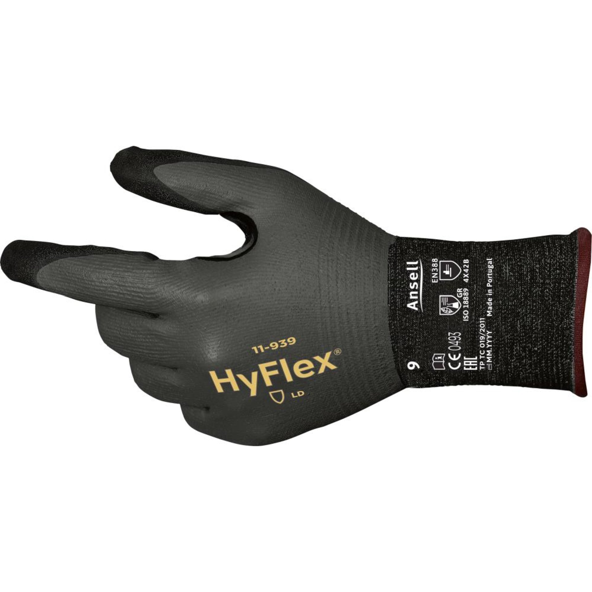 Handschuh Hyflex 11-939 Gr. 10