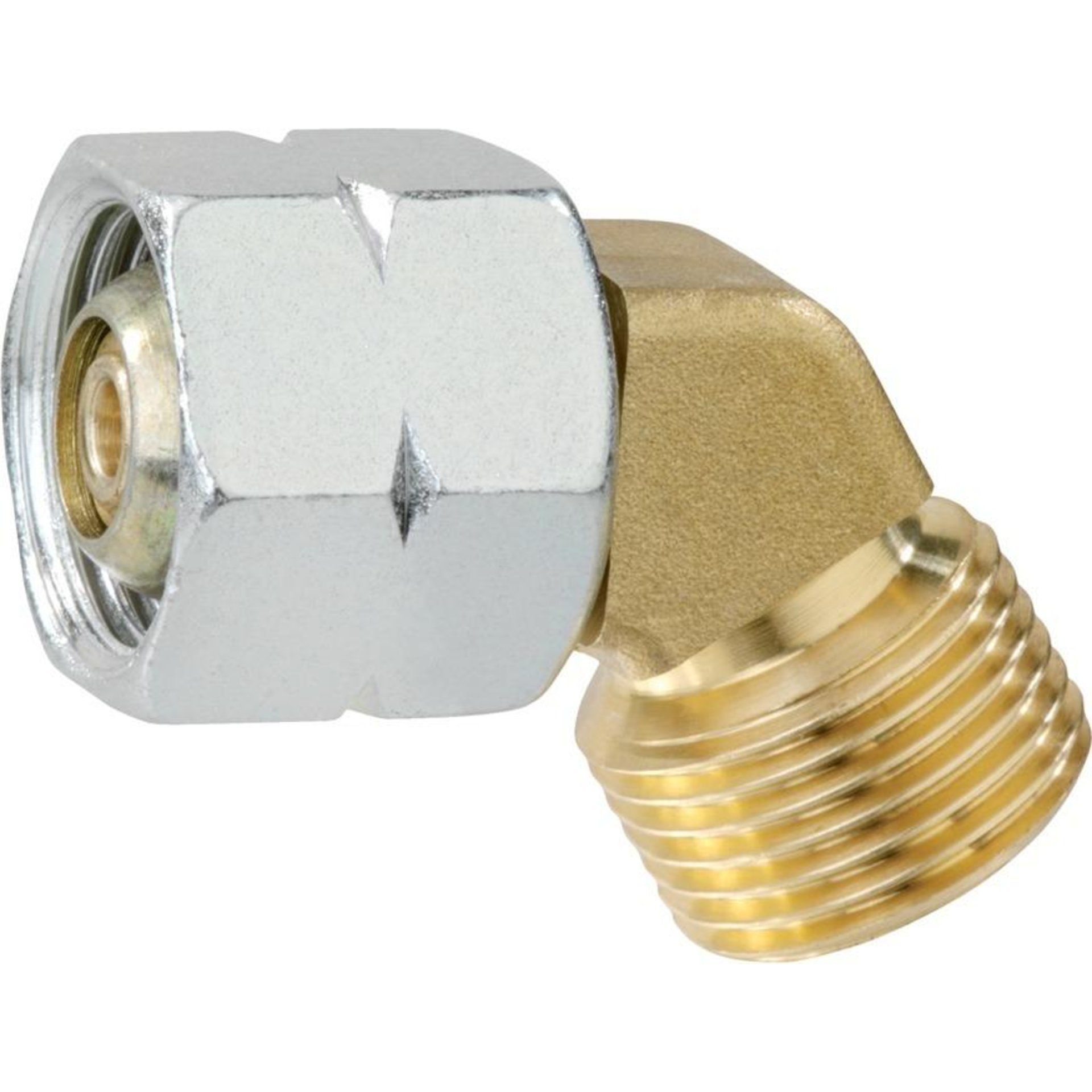 Drehkupplung G 3/8 LH-ÜM x G 3/8 LH-KNGOK