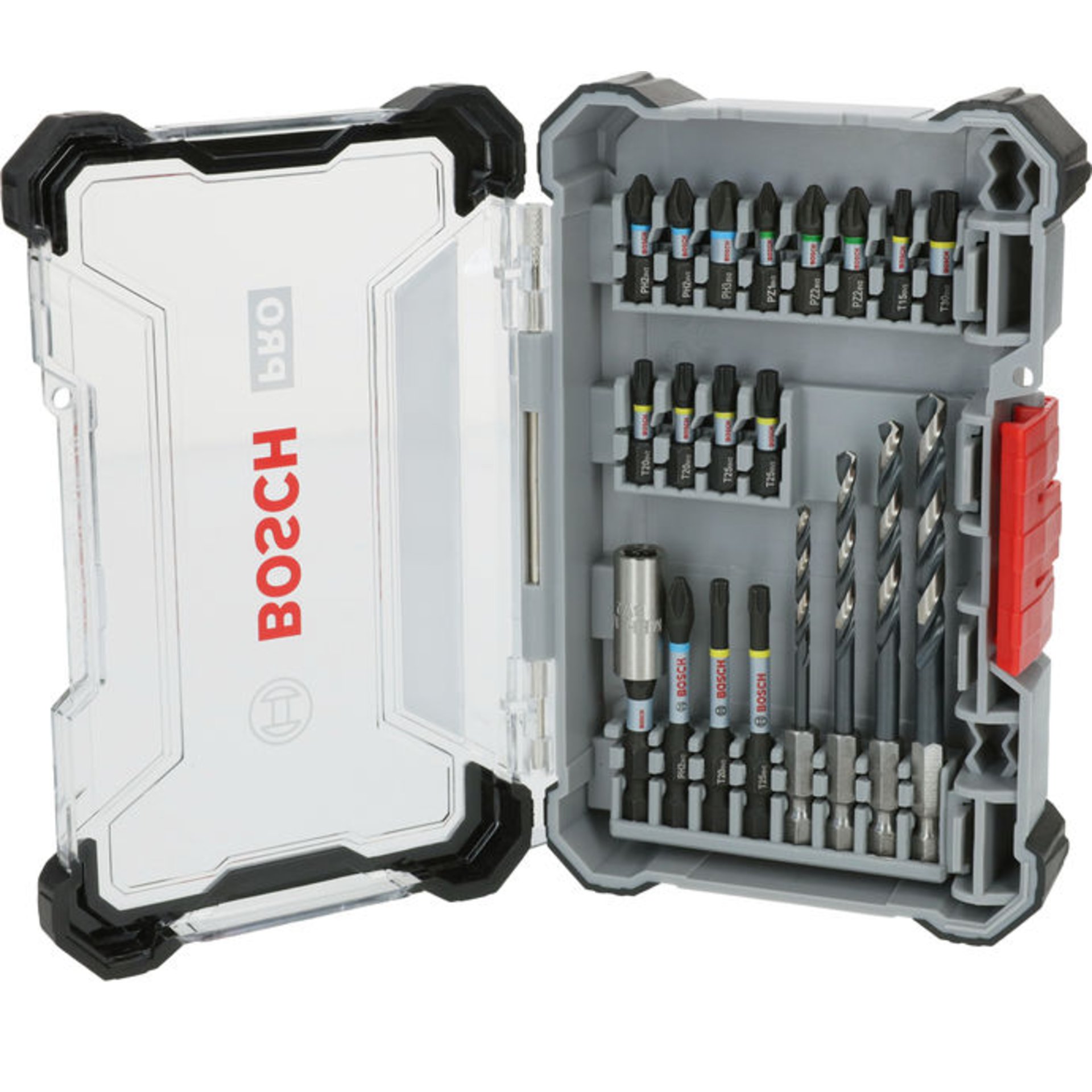 PRO Impact Schrauberbits und Metallbohrer Set, 20-tlg.
