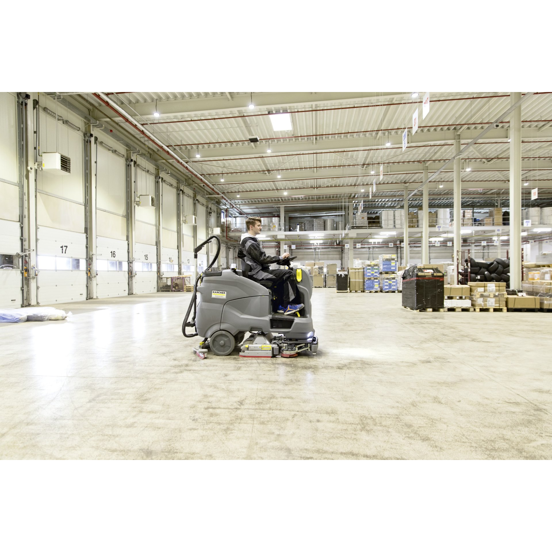 Kärcher Aufsitz-Scheuersaugmaschine B 150 R Bp PACK DOSE+SB+240Ah Li+Ri+R85