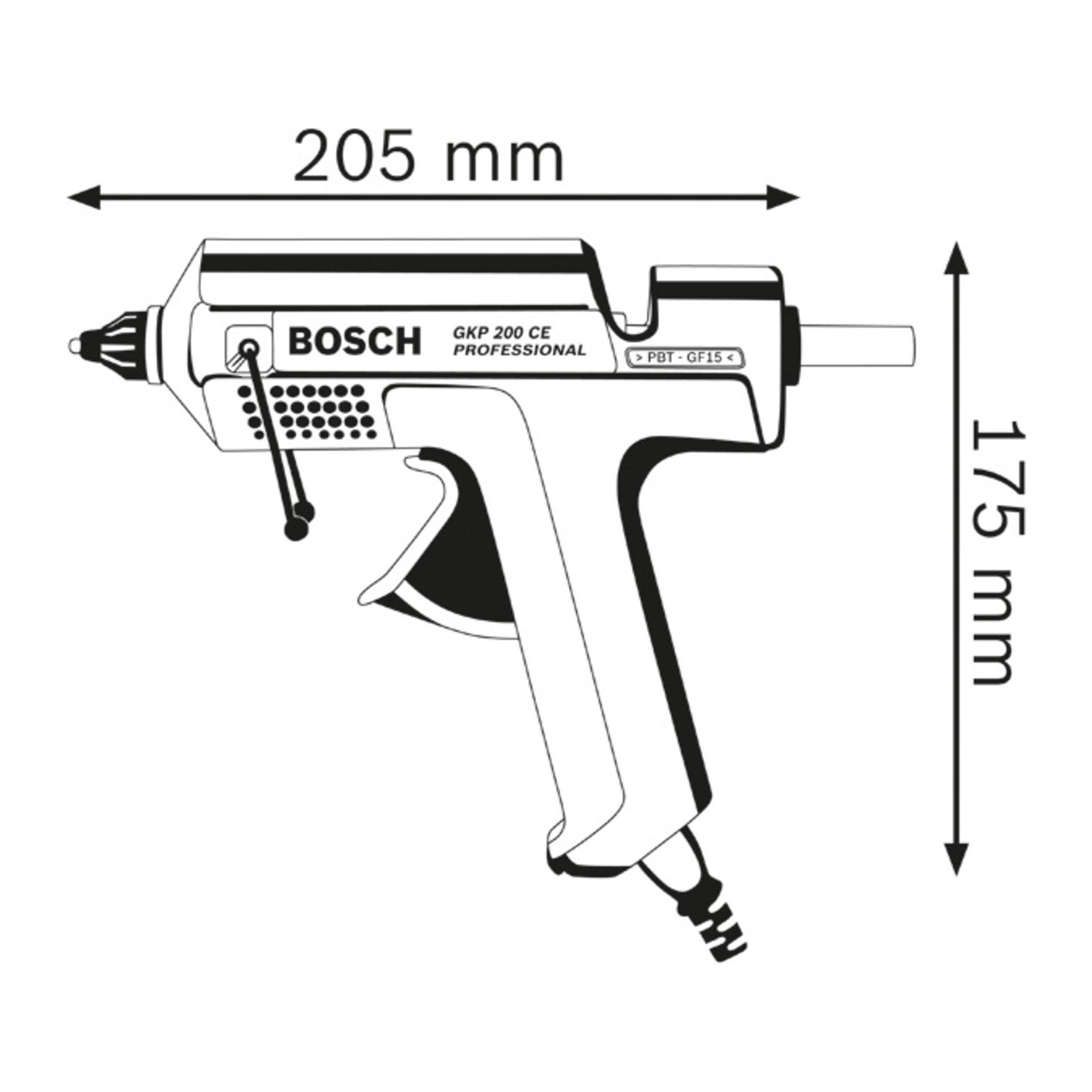 Klebepistole GKP 200 CE