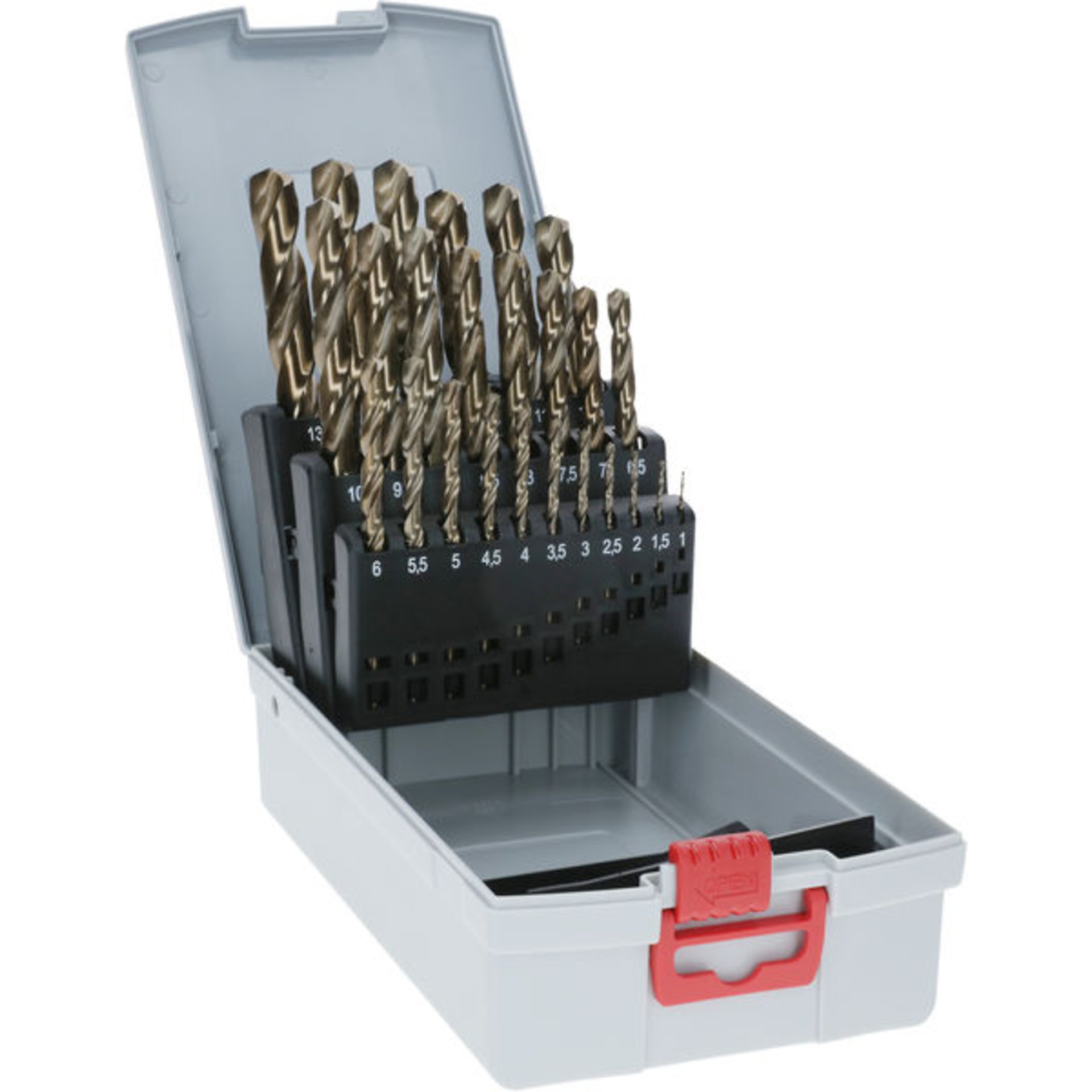 PRO Stainless Steel HSS-Co Spiralbohrer-Set, 25-tlg.