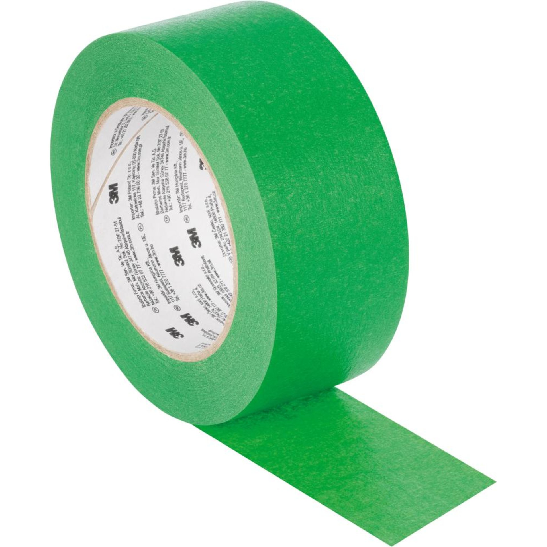 3M UV-beständ. Abdeckband 2814 grün 18mm x 50m, 0.12mm