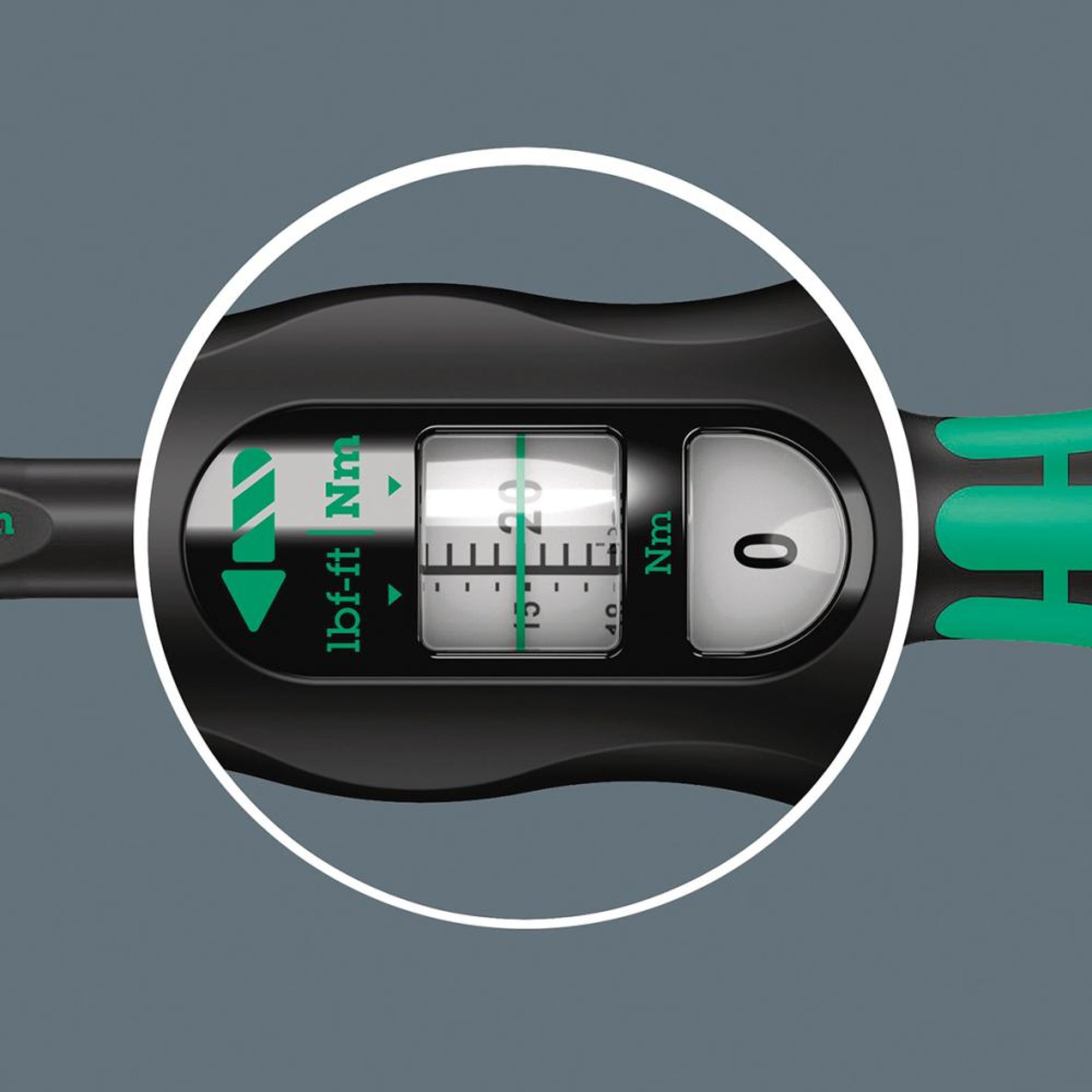 Drehmomentschlüssel Click-Torque Push 40-200Nm 1/2" Wera